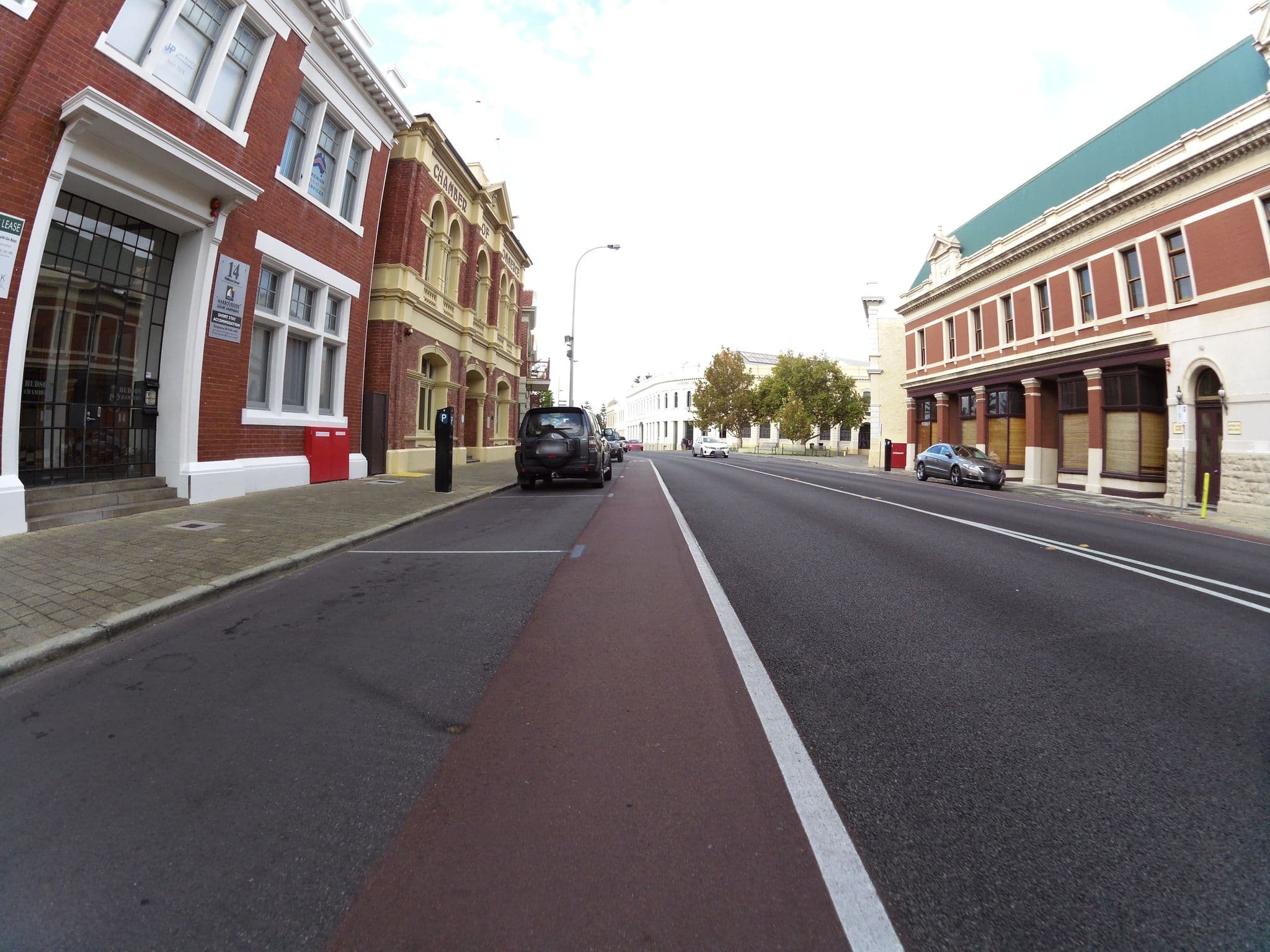 Street view near Harbourside Apartments Fremantle, Fremantle — © kimbalc (CC BY-SA · Mapillary)