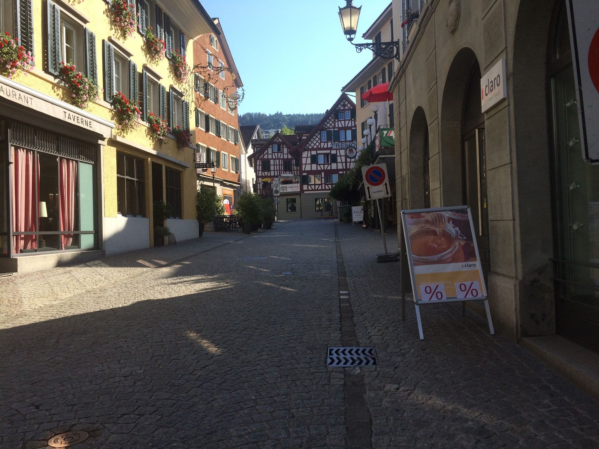 Street view near Hotel Schwan, Horgen — © mac_do (CC BY-SA · Mapillary)