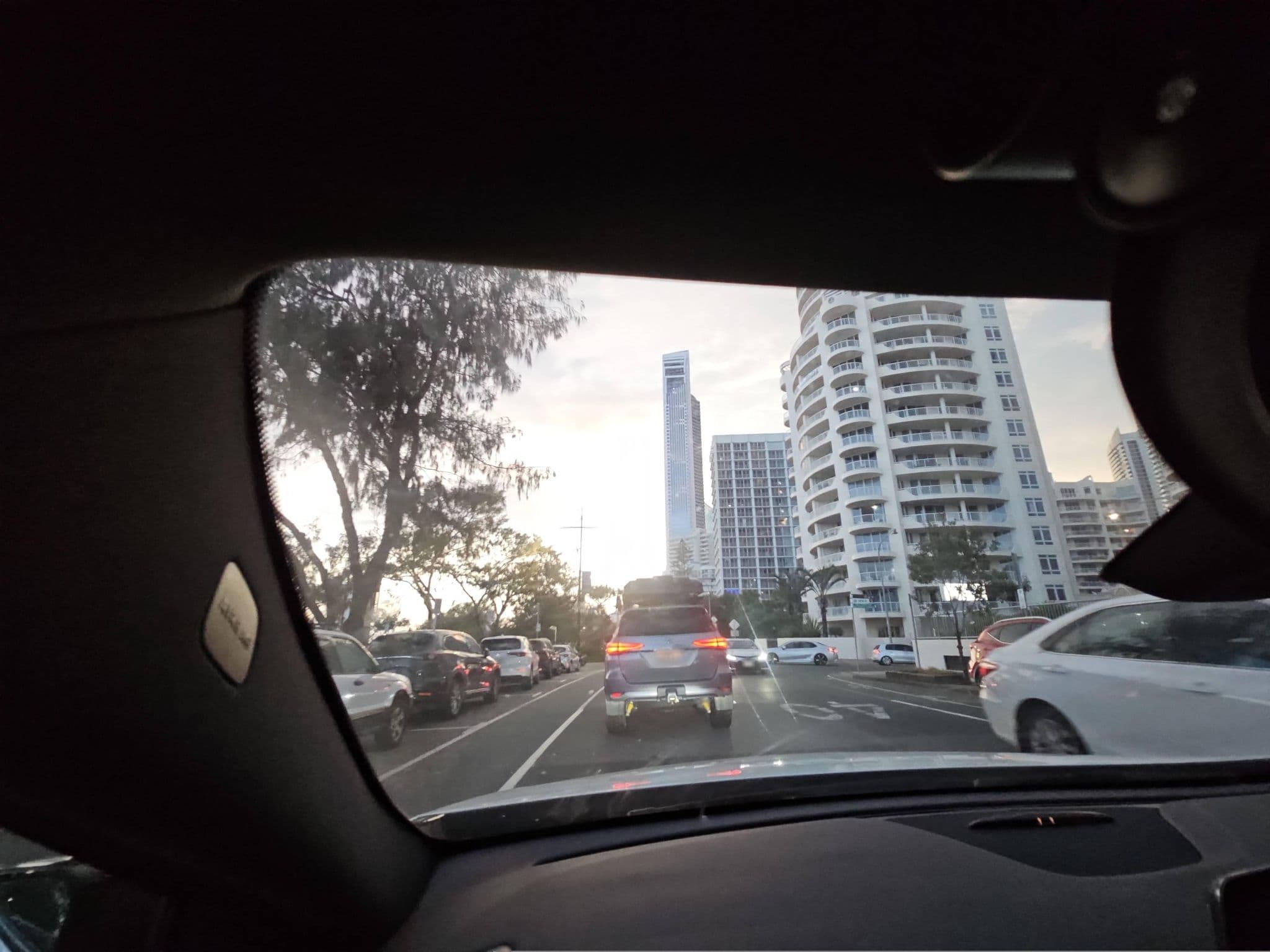 Street view near Olympus Holiday Apartments, Gold Coast — © Mooksey (CC BY-SA · Mapillary)