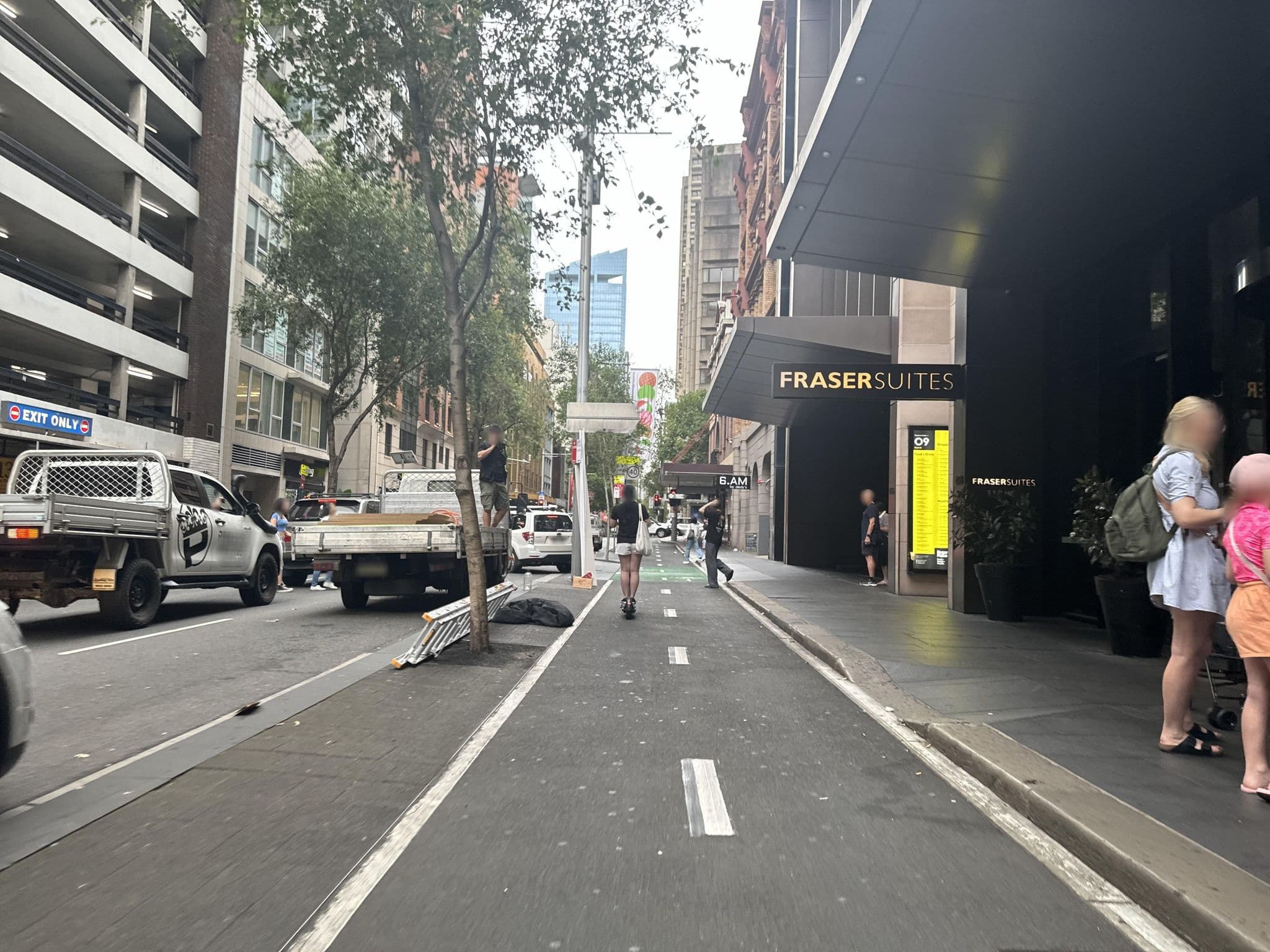 Street view near Fraser Suites Sydney, Haymarket — © jakecopp (CC BY-SA · Mapillary)
