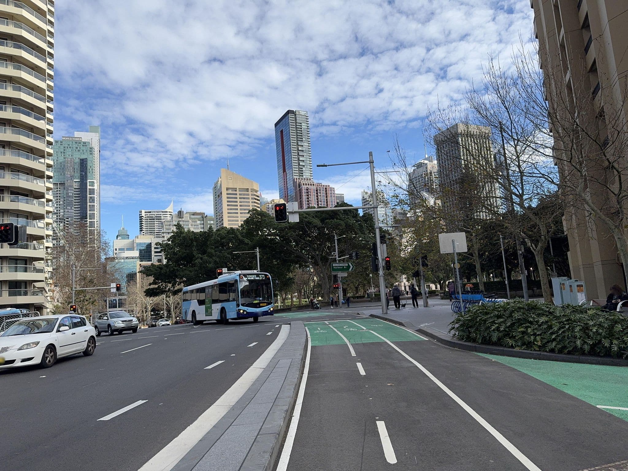 Street view near PAXSAFE | Sydney Hyde Park Private Apartments - Rooftop Retreat & Pool, Darlinghurst — © jakecopp (CC BY-SA · Mapillary)