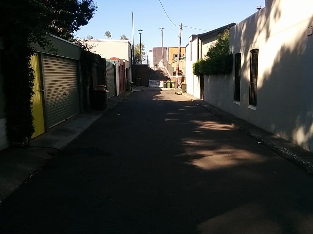Street view near Jay’s Apartments, Erskineville — © bikesydney (CC BY-SA · Mapillary)