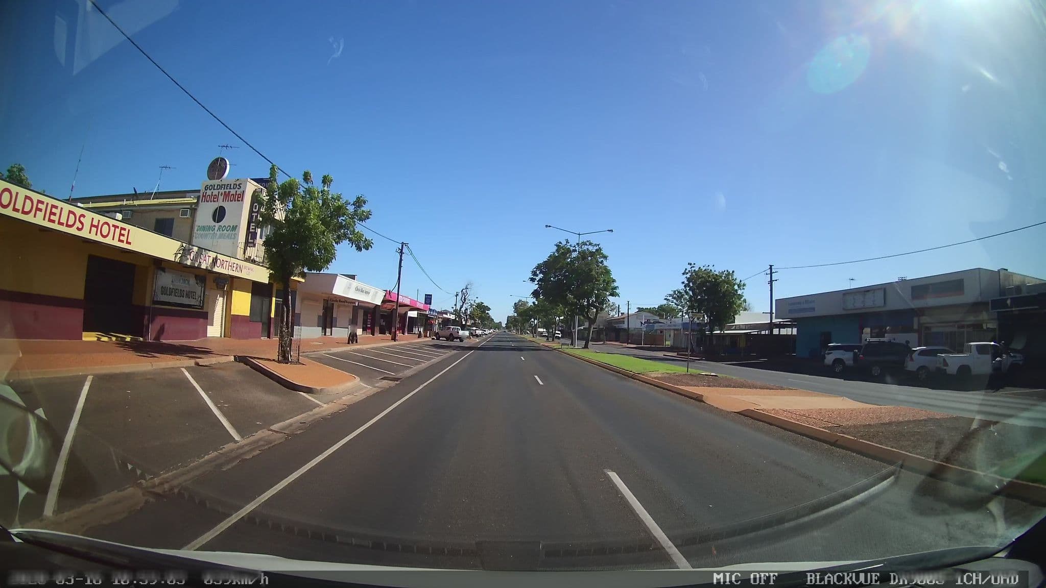Street view near Goldfields Hotel Motel, Tennant Creek — © bob3bob3 (CC BY-SA · Mapillary)