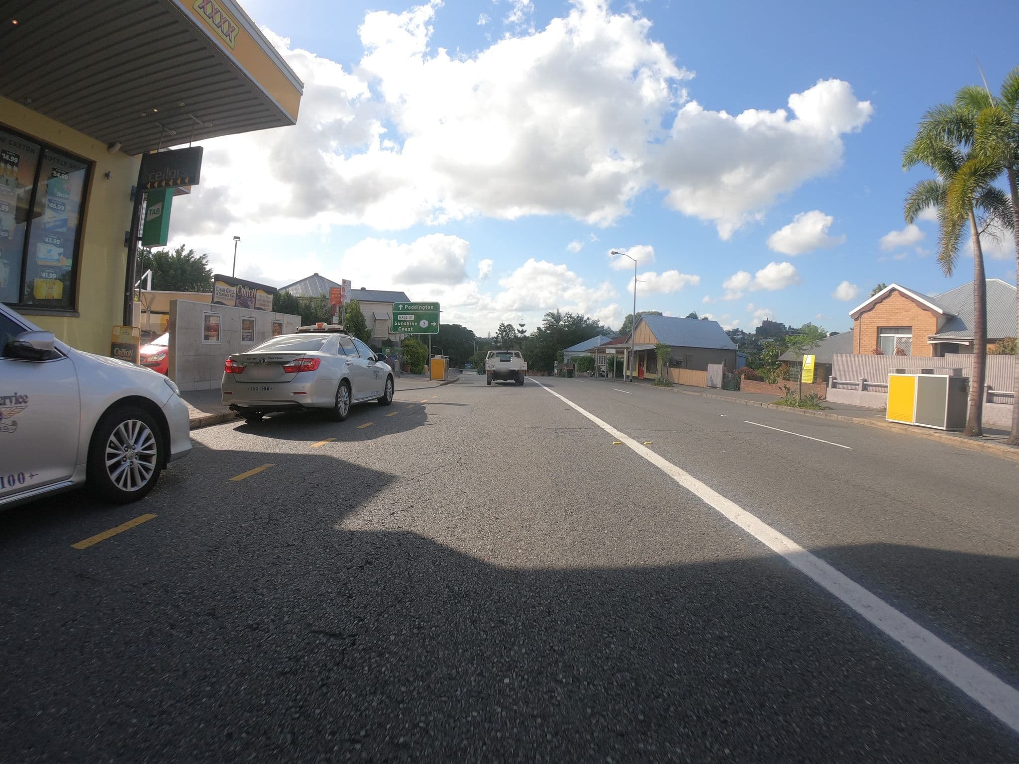 Street view near The Caxton Hotel, Petrie Terrace — © eneerhut (CC BY-SA · Mapillary)