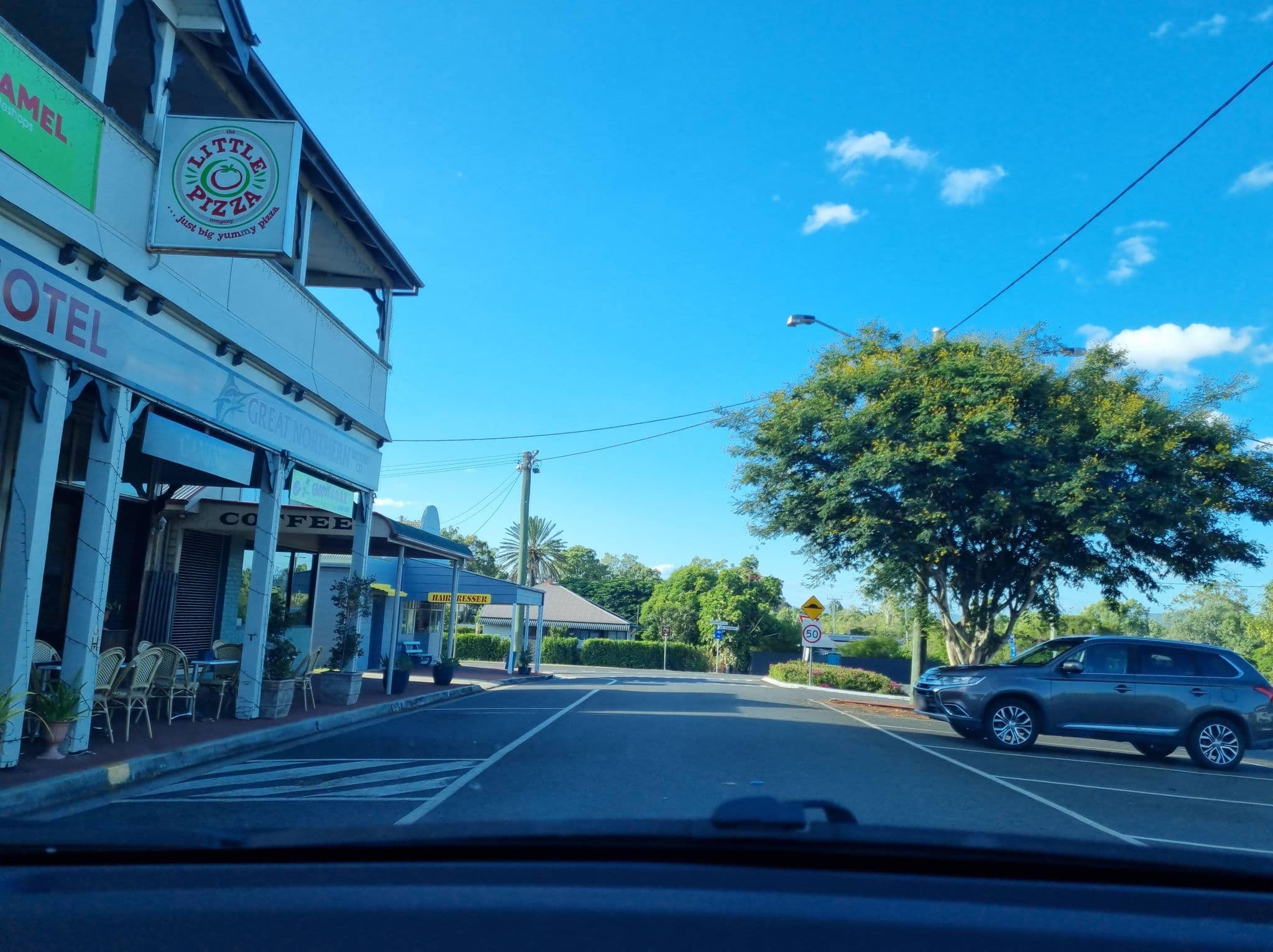 Street view near Exchange Hotel, Toogoolawah — © Cyclops (CC BY-SA · Mapillary)