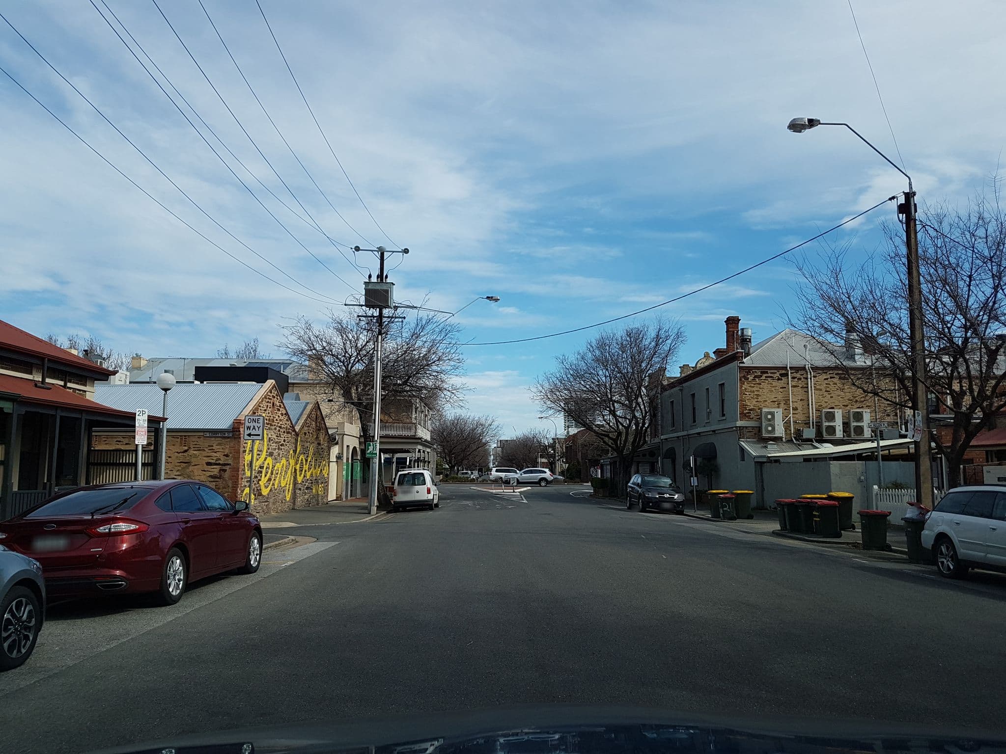 Street view near Red Door on Carrington, Adelaide city centre — © didz (CC BY-SA · Mapillary)