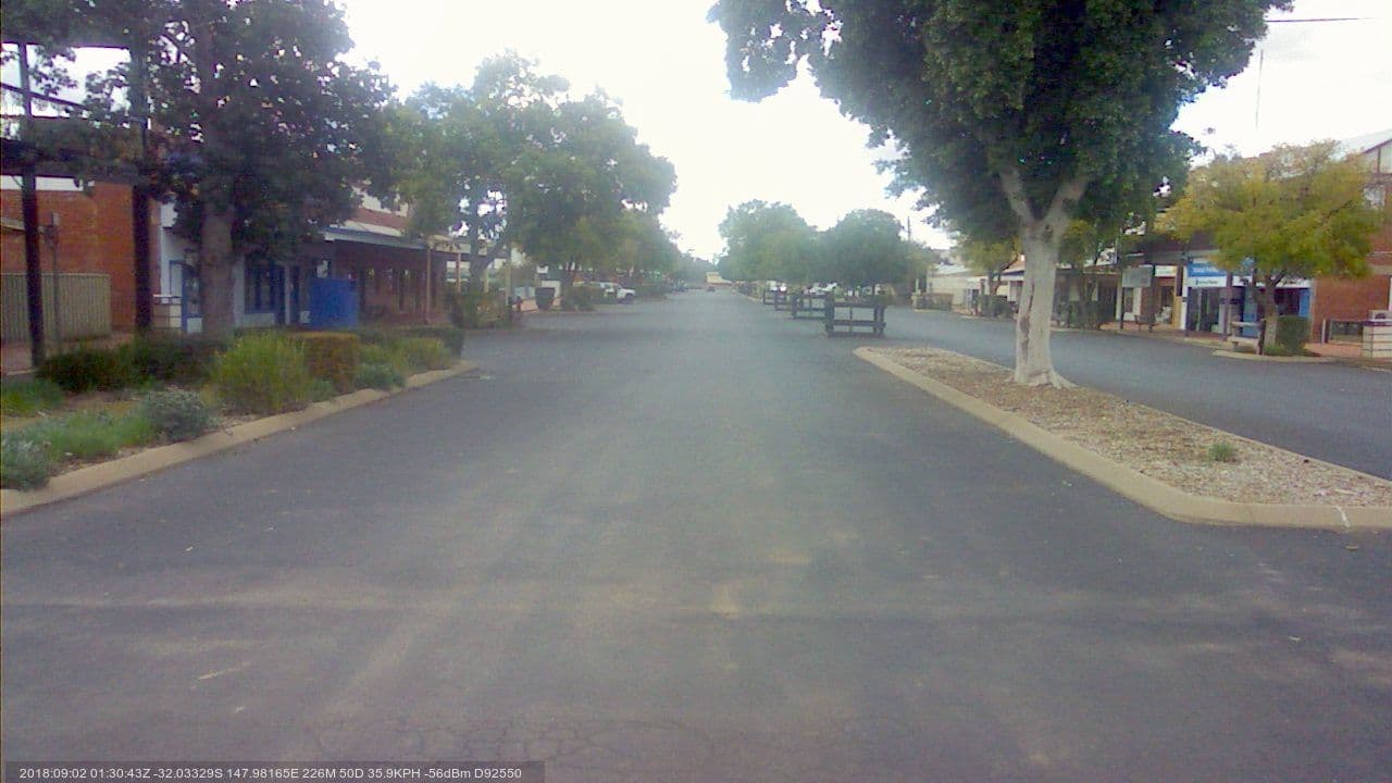 Street view near Royal Hotel, Trangie — © bob3bob3 (CC BY-SA · Mapillary)