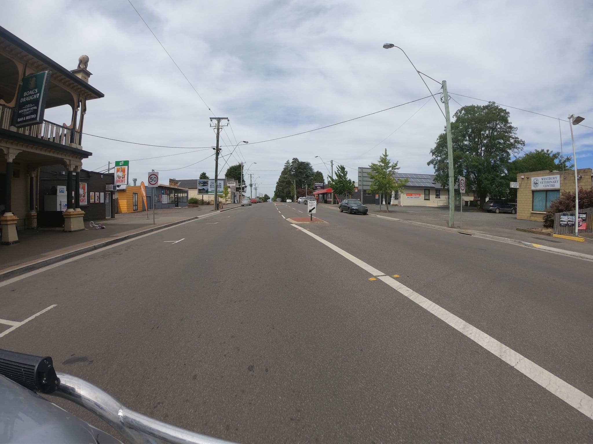 Street view near Westbury Hotel, Westbury — © tastrax (CC BY-SA · Mapillary)
