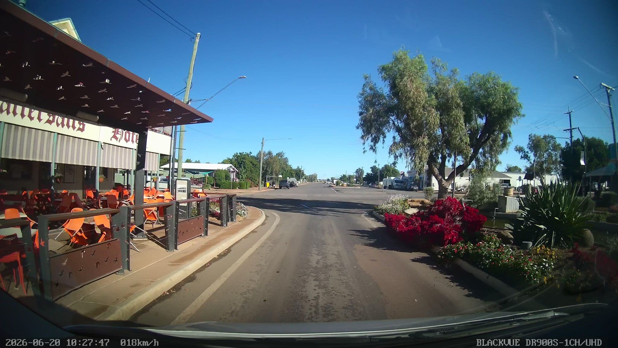 Street view near Tattersalls Hotel & Van Park Winton, Winton — © bob3bob3 (CC BY-SA · Mapillary)