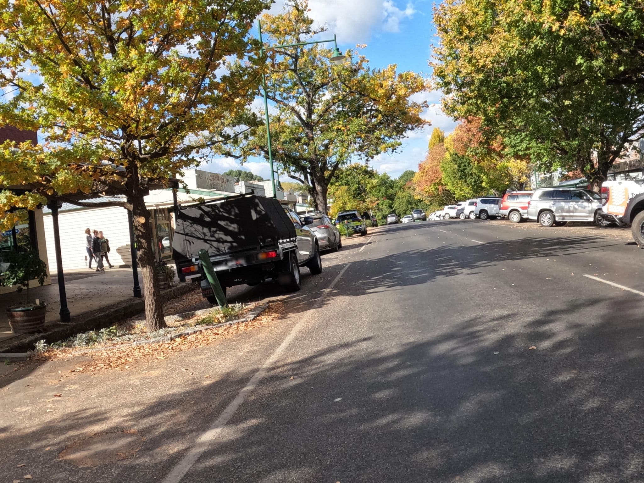 Street view near Yackandandah Motor Inn, Yackandandah — © skillsy (CC BY-SA · Mapillary)