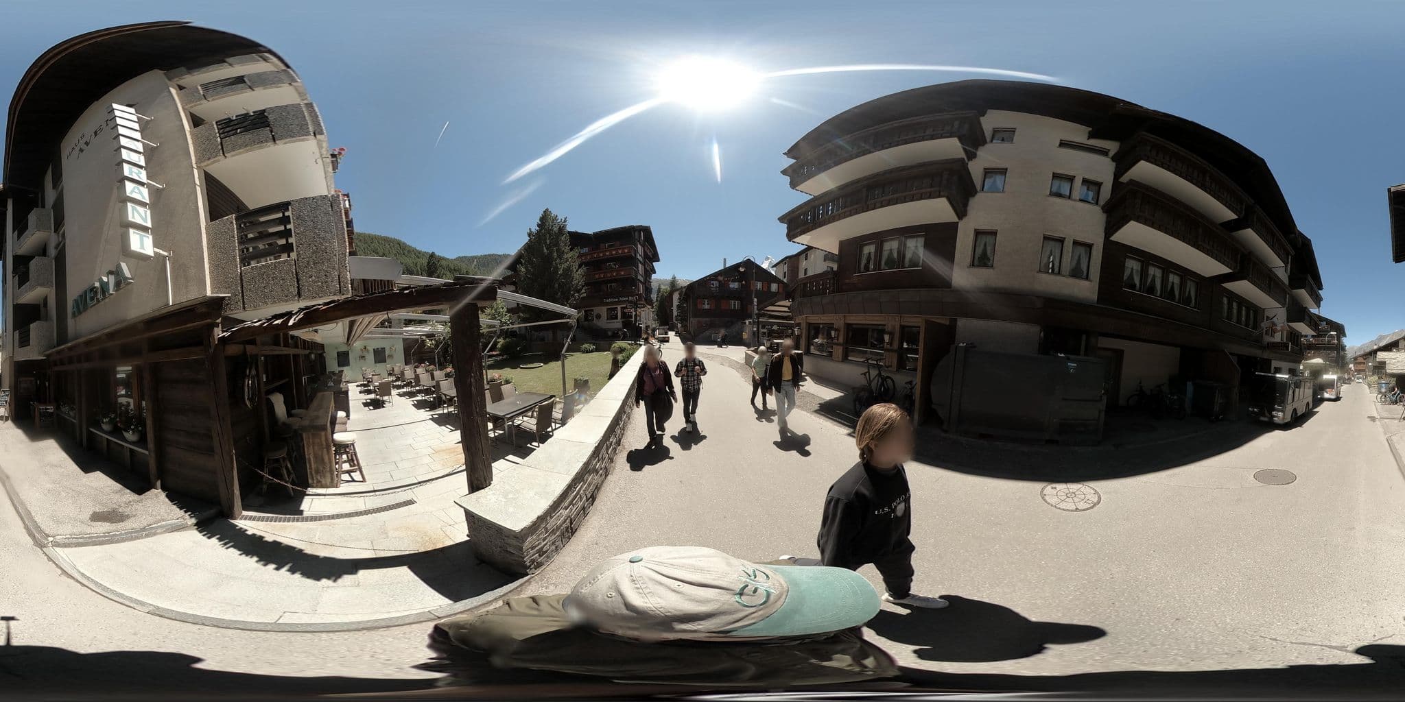 Street view near Bellerive Zermatt, Zermatt