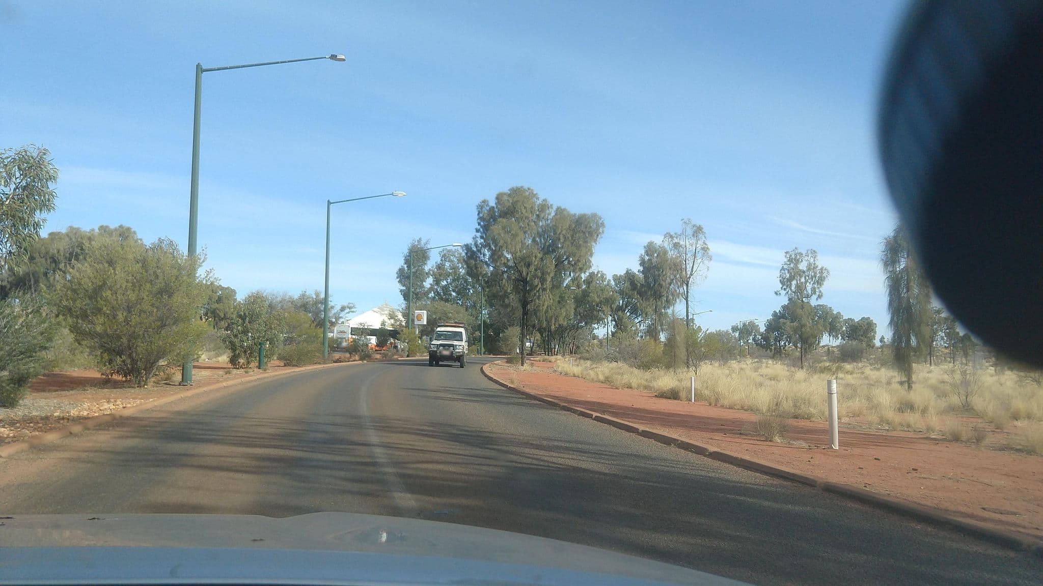 Street view near Ayers Rock Campground, Yulara — © KarlDamon (CC BY-SA · Mapillary)