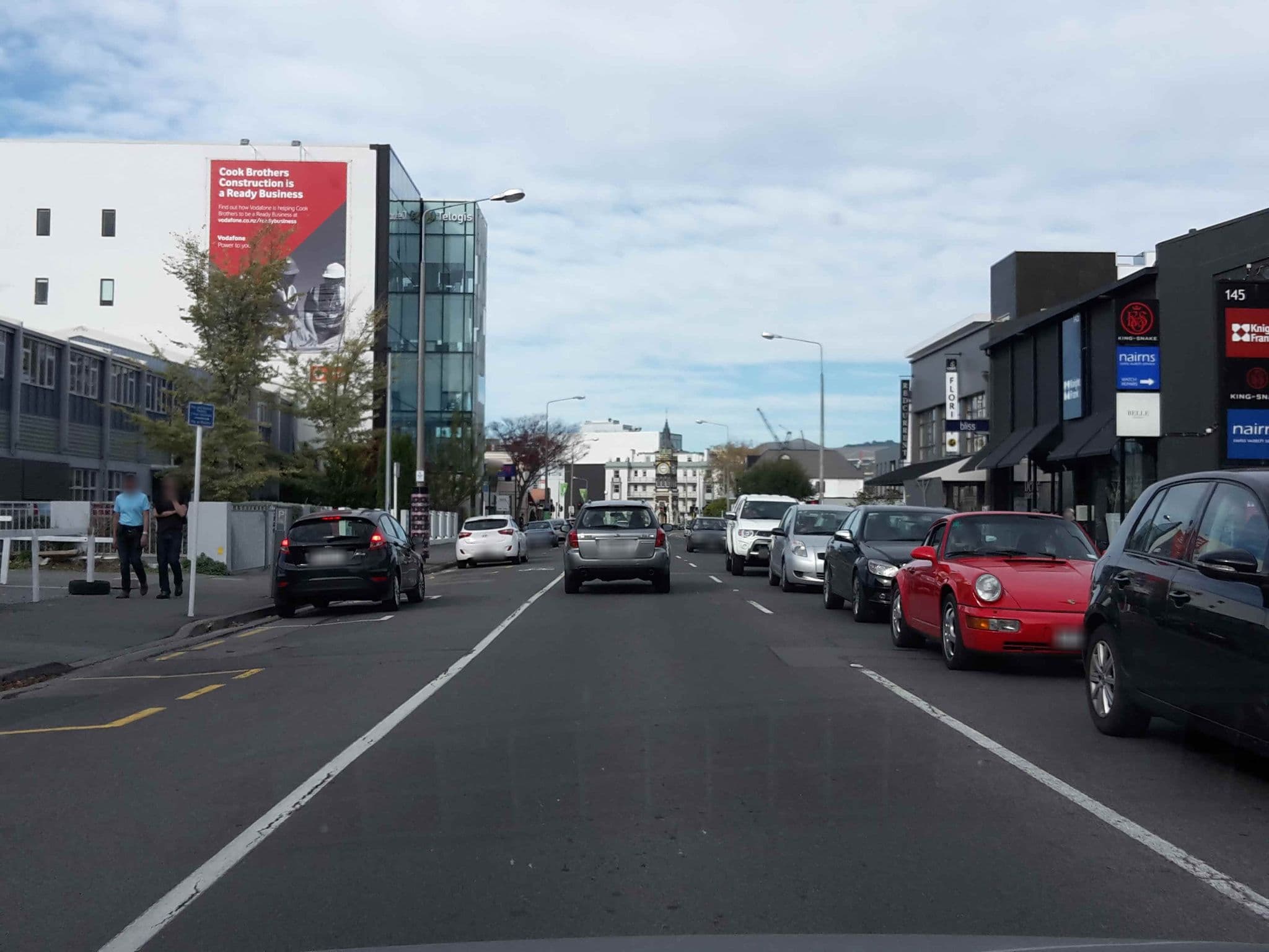 Street view near The Mayfair Hotel Christchurch, Christchurch — © hoodlum (CC BY-SA · Mapillary)