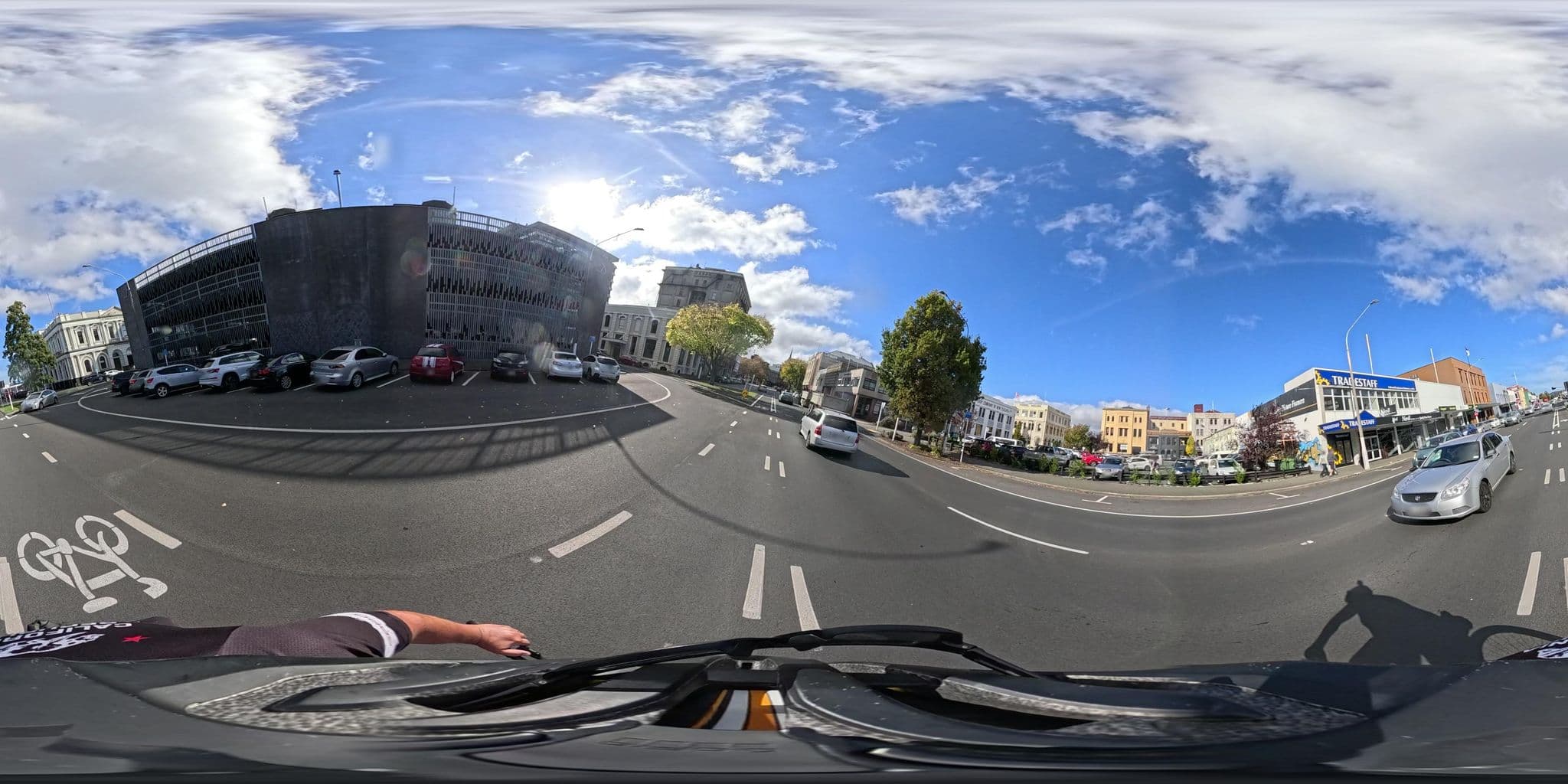 Street view near Distinction Hotel Parking, Dunedin — © skillsy (CC BY-SA · Mapillary)