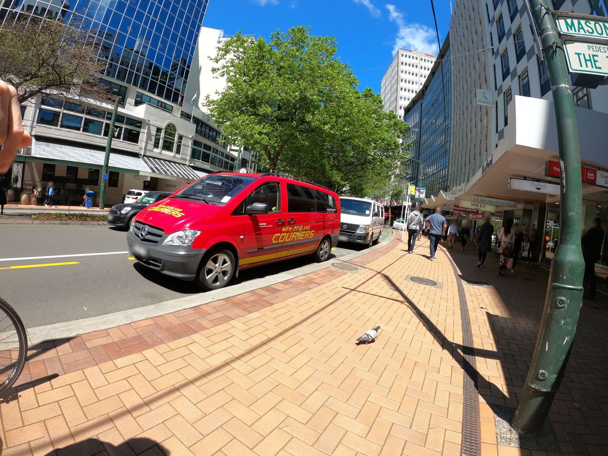 Street view near Quest on Lambton, Thorndon — © kam17 (CC BY-SA · Mapillary)