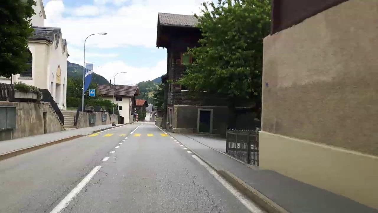 Street view near Hotel Post, Fiesch — © roadroid (CC BY-SA · Mapillary)