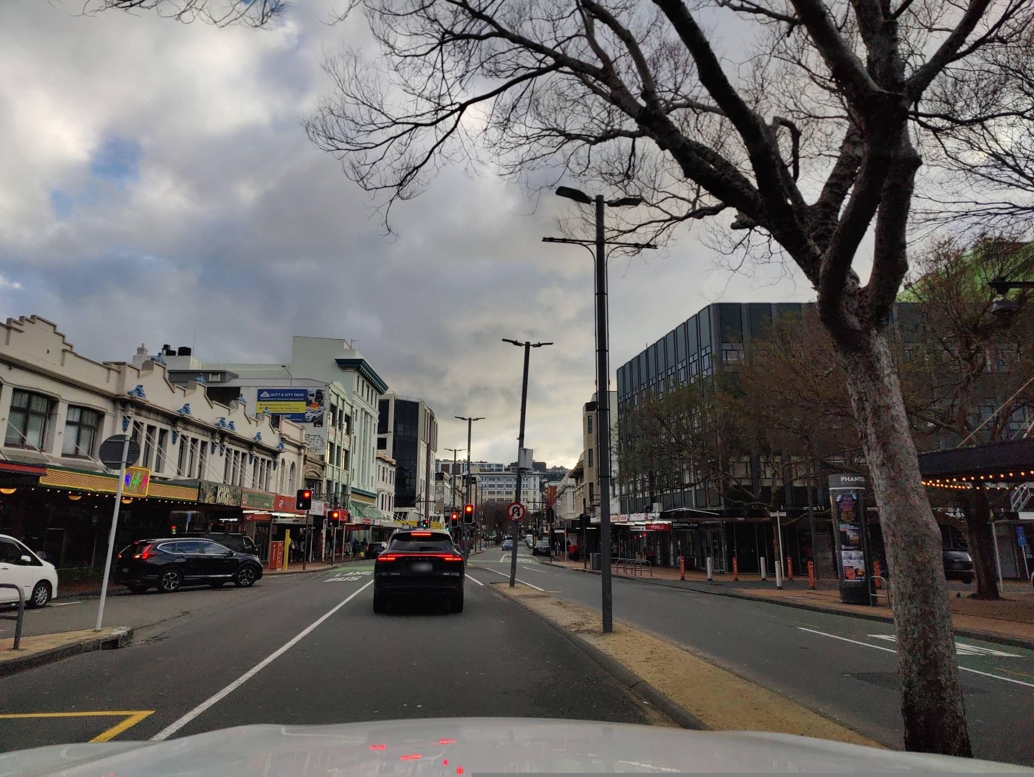 Street view near Courtenay Village Apartments, Te Aro — © elphix (CC BY-SA · Mapillary)