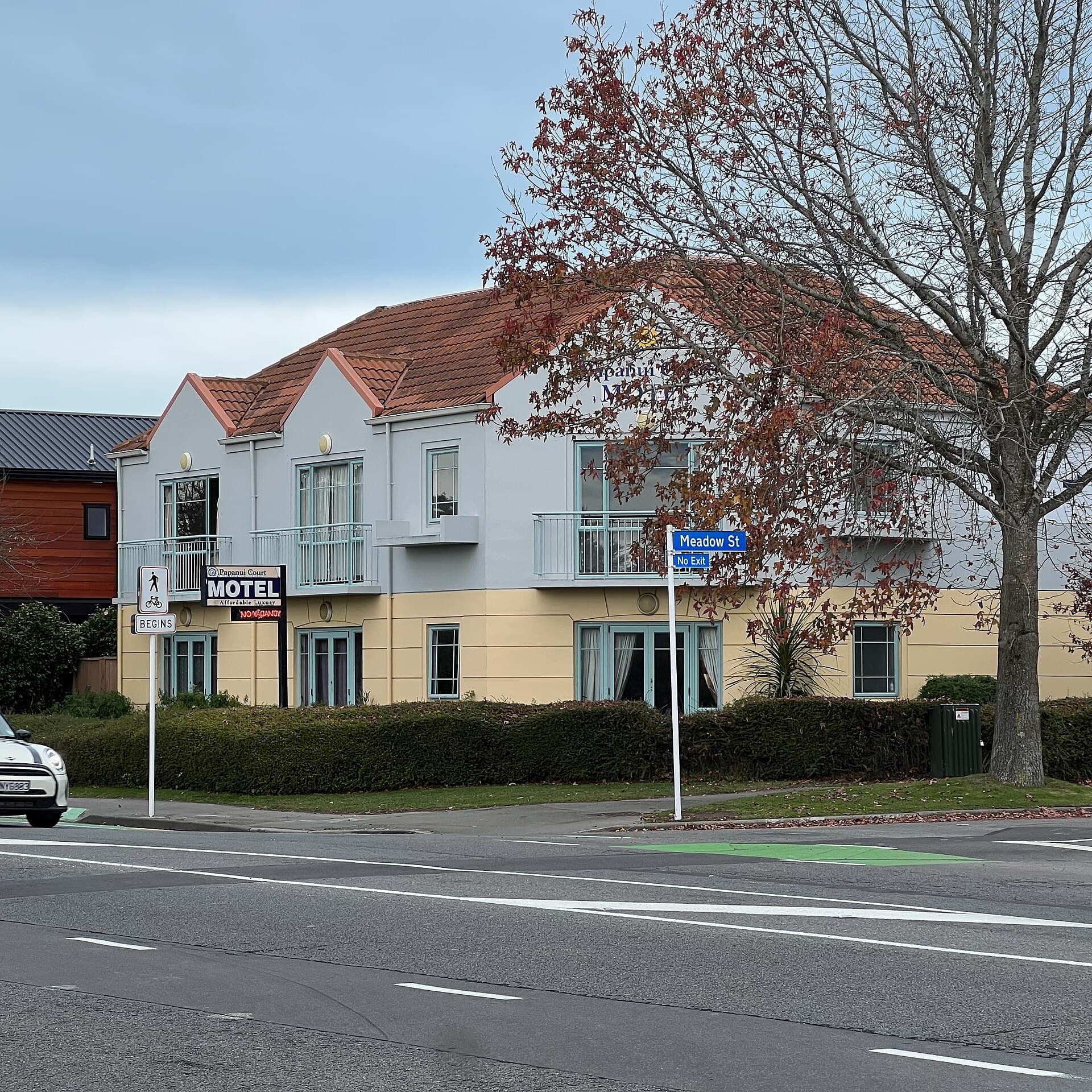 Papanui Court Motel (via Wikimedia Commons, CC BY-SA 4.0)