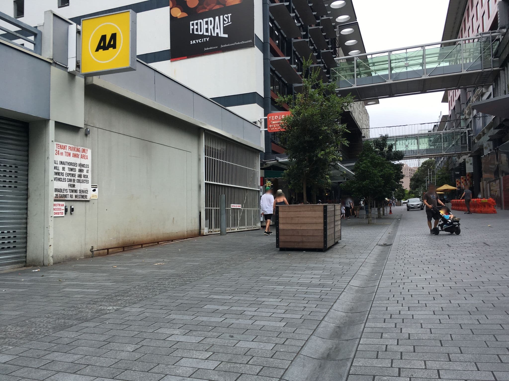 Street view near SkyCity Hotel Auckland, Auckland — © svance92 (CC BY-SA · Mapillary)