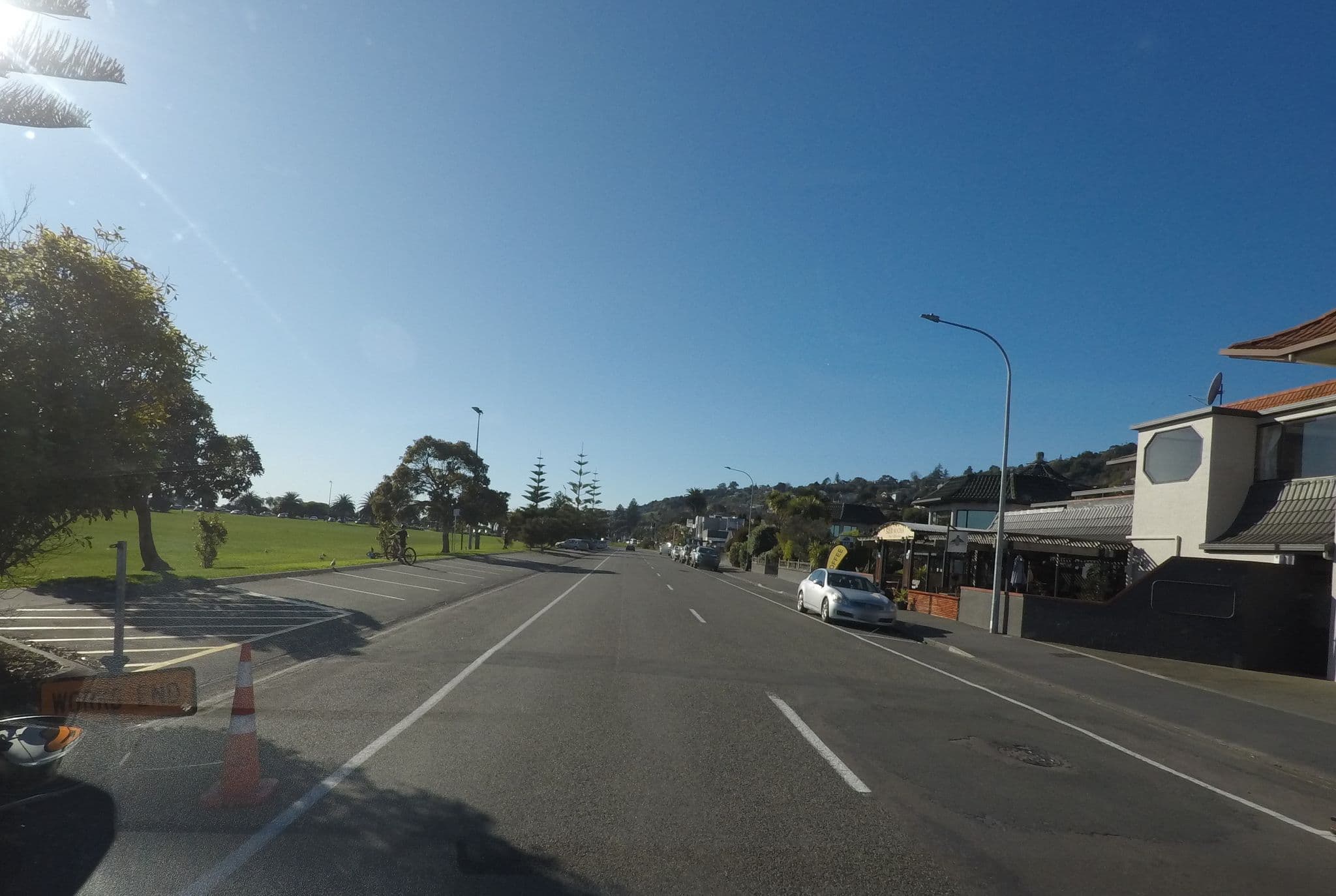 Street view near The Beachcomber Hotel, Tahunanui — © ralley (CC BY-SA · Mapillary)