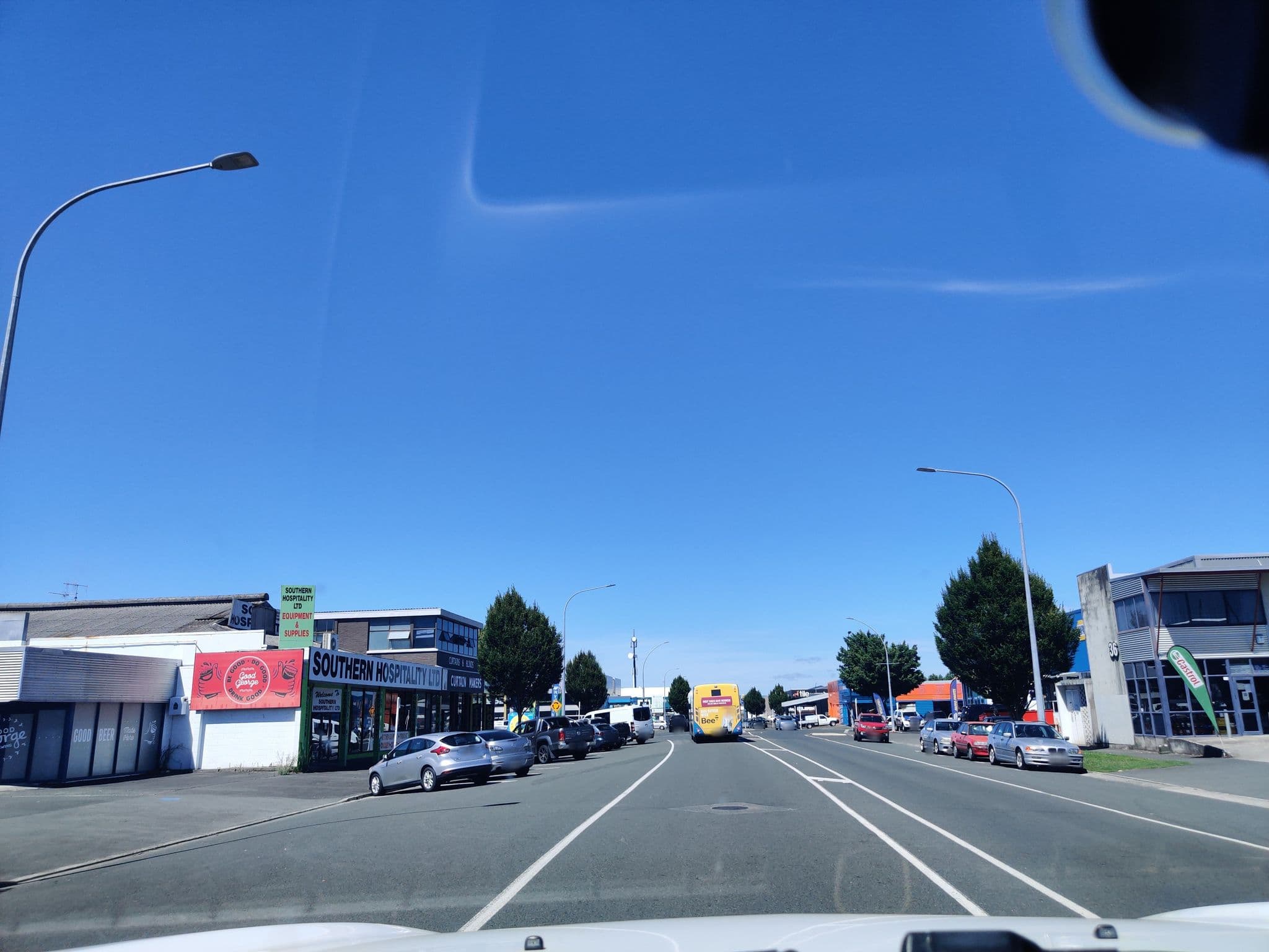 Street view near Nikau Tech, Hamilton West — © elphix (CC BY-SA · Mapillary)
