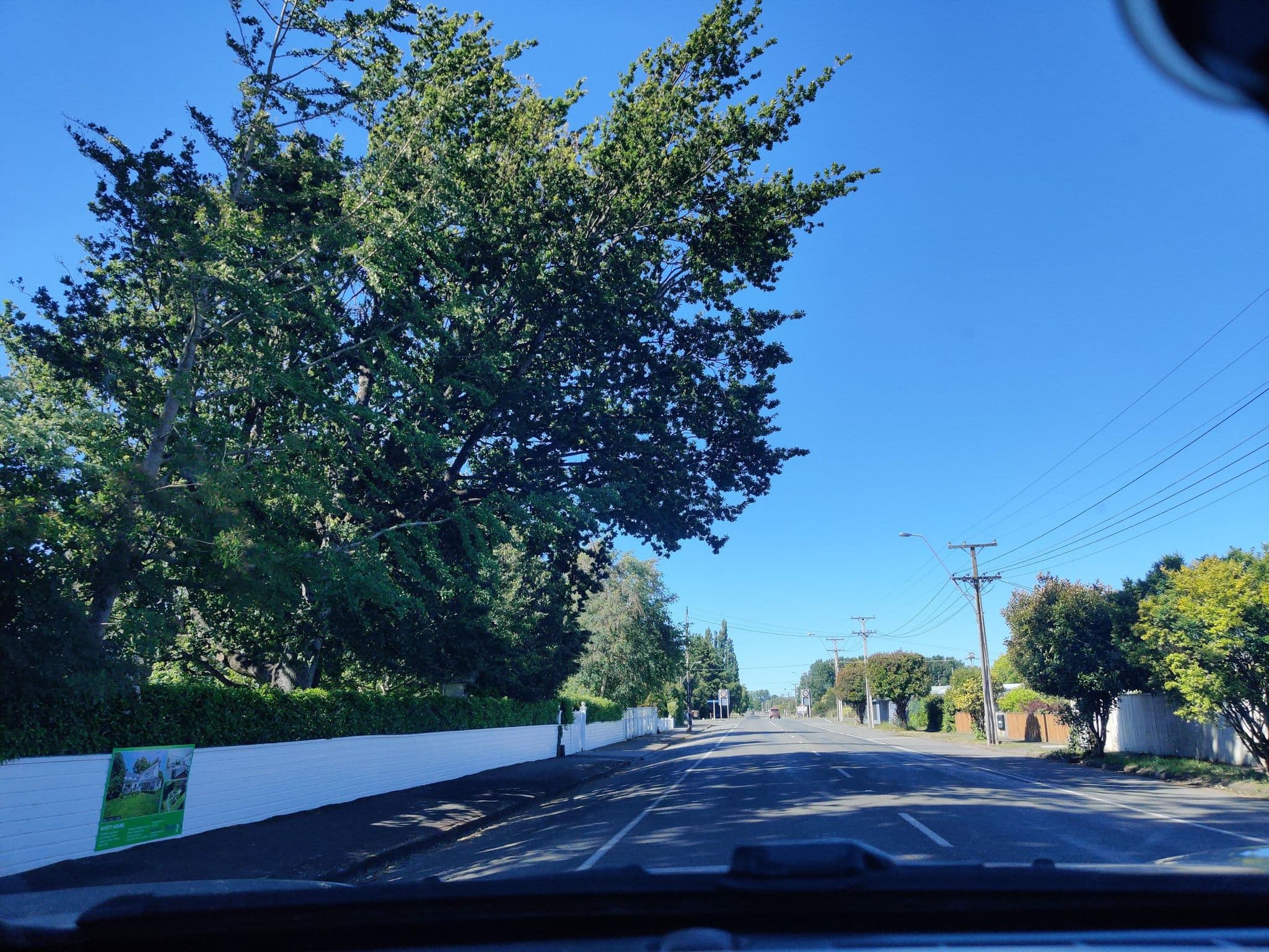 Street view near Wyett House Homestays, Greytown — © elphix (CC BY-SA · Mapillary)