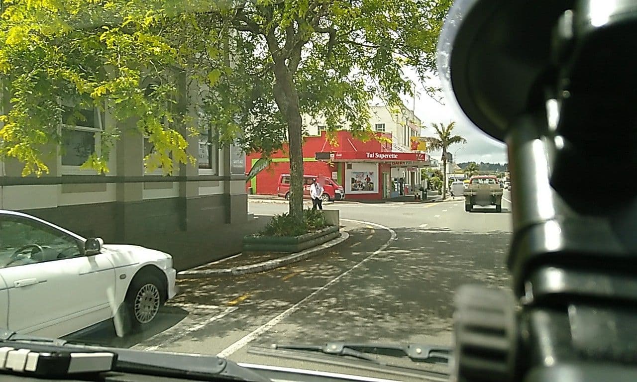 Street view near Left Bank, Kaikohe — © kibour (CC BY-SA · Mapillary)