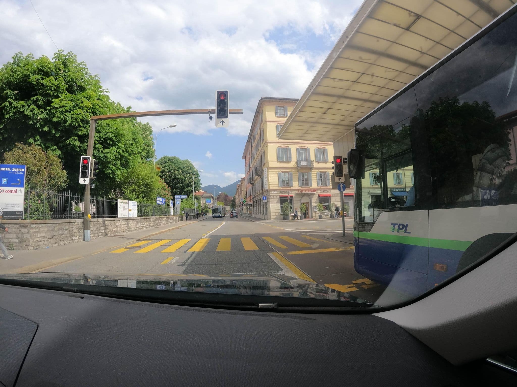 Street view near Zurigo Downtown, Lugano — © borovac (CC BY-SA · Mapillary)