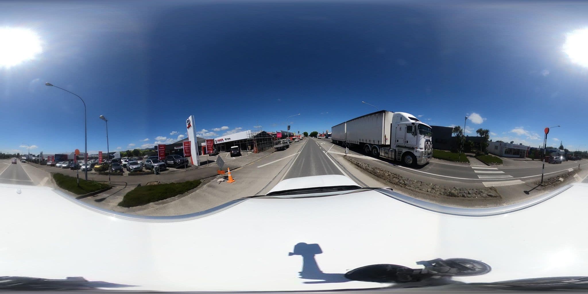 Street view near Zachary's Motel, Levin — © nboland (CC BY-SA · Mapillary)