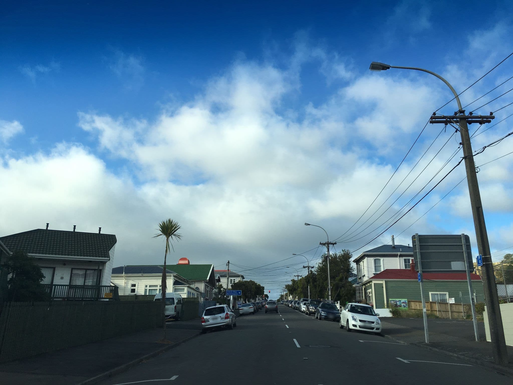 Street view near Sojourn Apartment Hotel - Riddiford, Newtown — © nigelramsay (CC BY-SA · Mapillary)