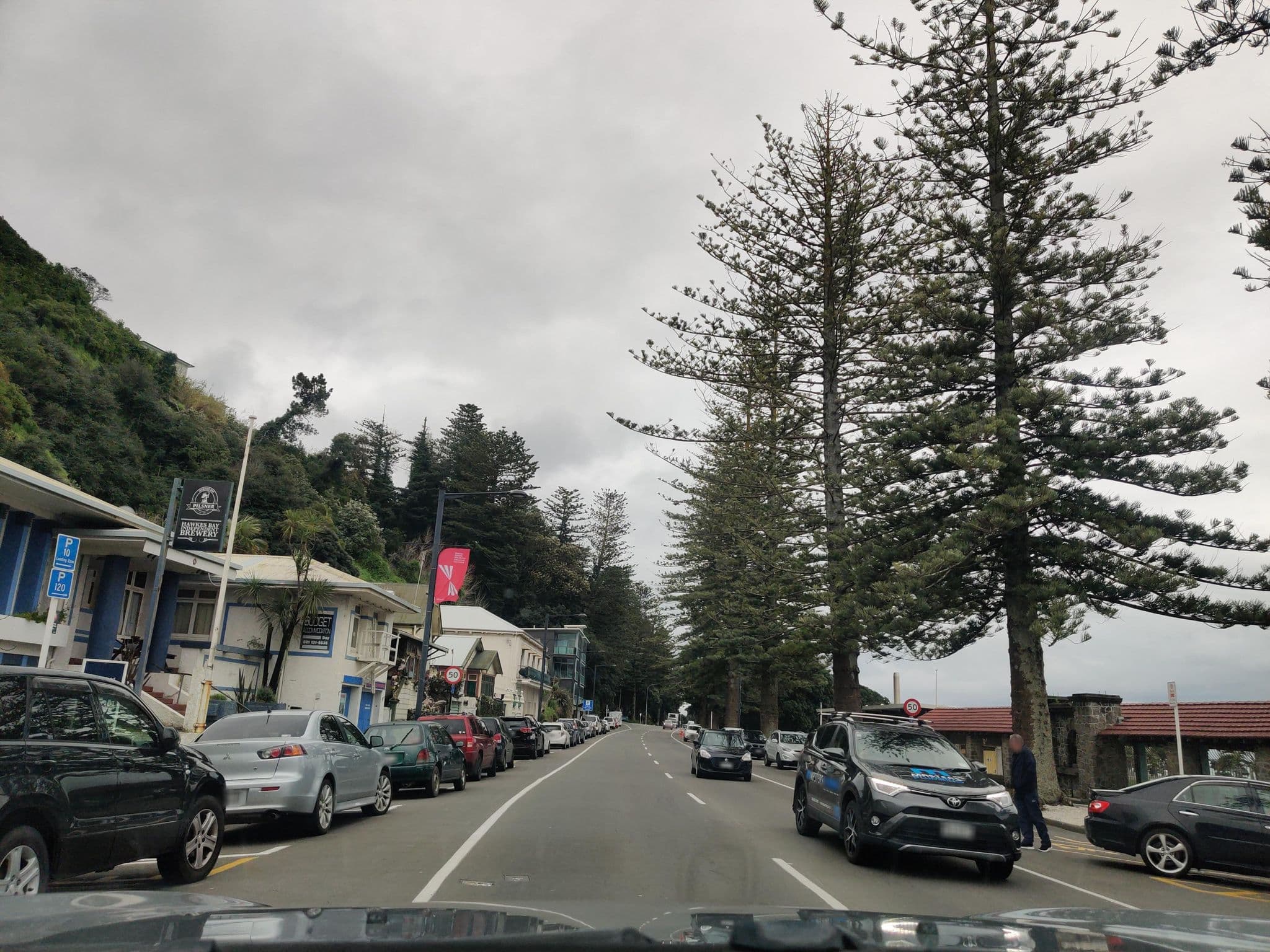 Street view near The Spa Hotel, Napier — © elphix (CC BY-SA · Mapillary)