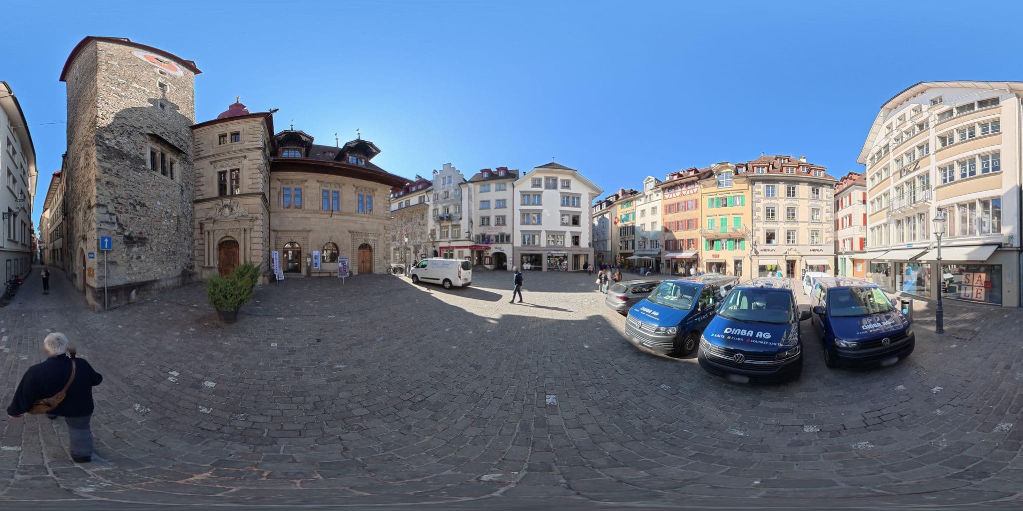 Street view near Hirschenplatz Apartments, Luzern — © osmplus_org (CC BY-SA · Mapillary)