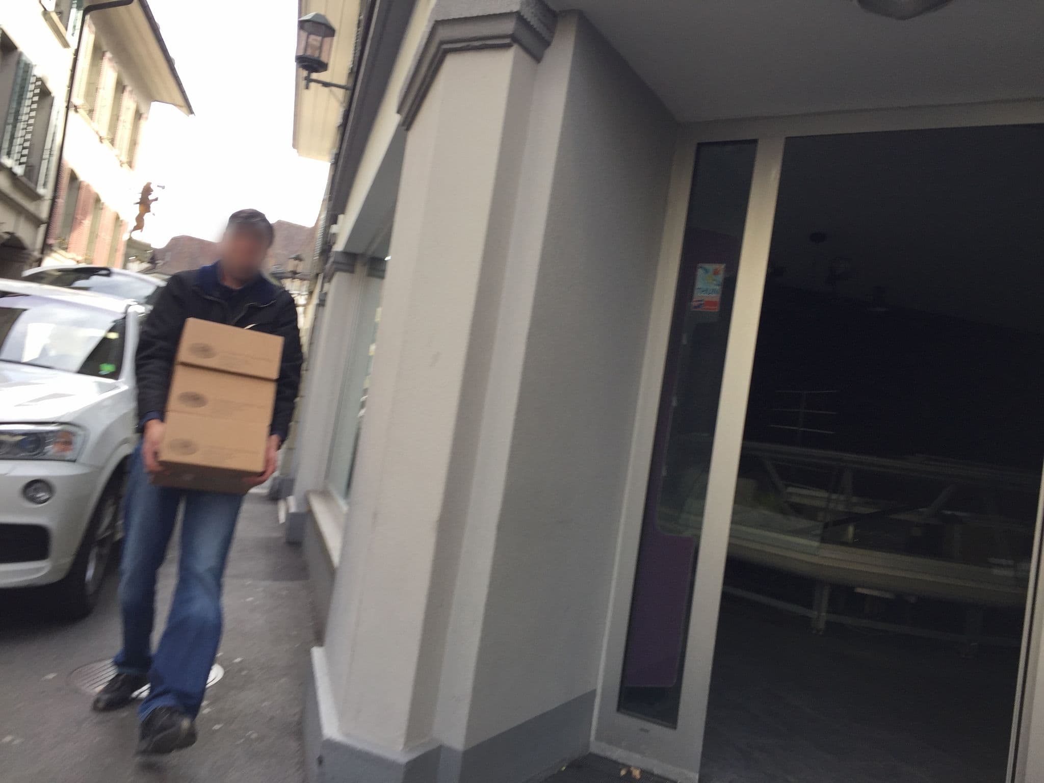 Street view near Hotel Schwert, Thun — © trac71 (CC BY-SA · Mapillary)