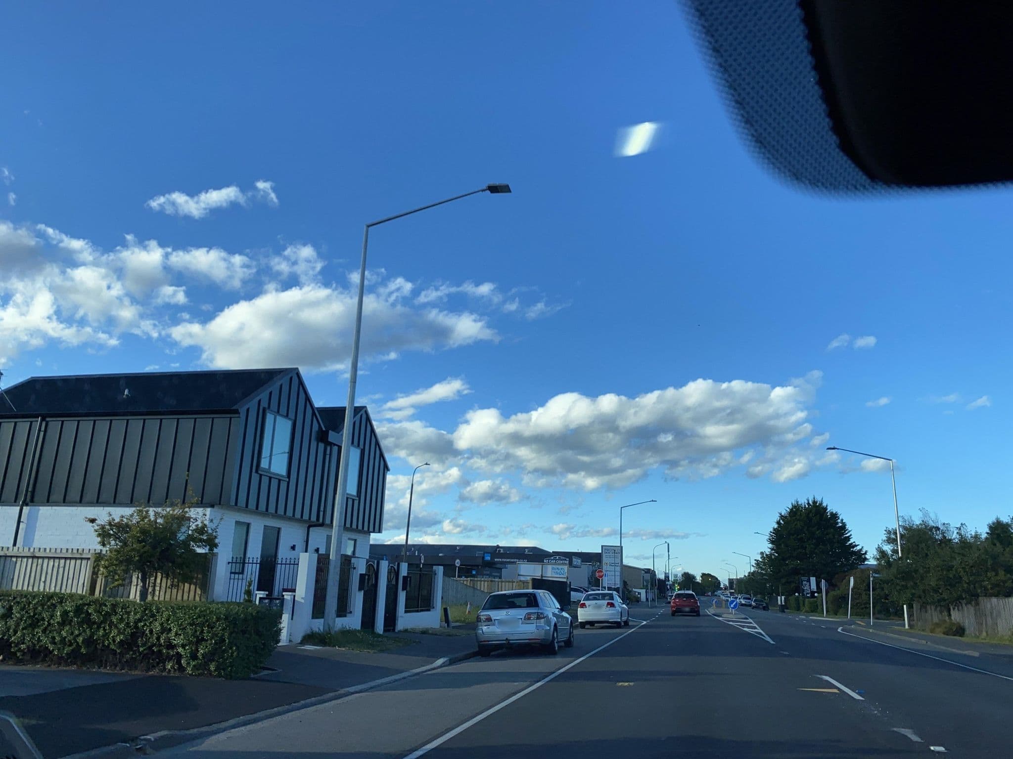 Street view near Sherborne Motor Lodge, Avonside — © andreslfc (CC BY-SA · Mapillary)