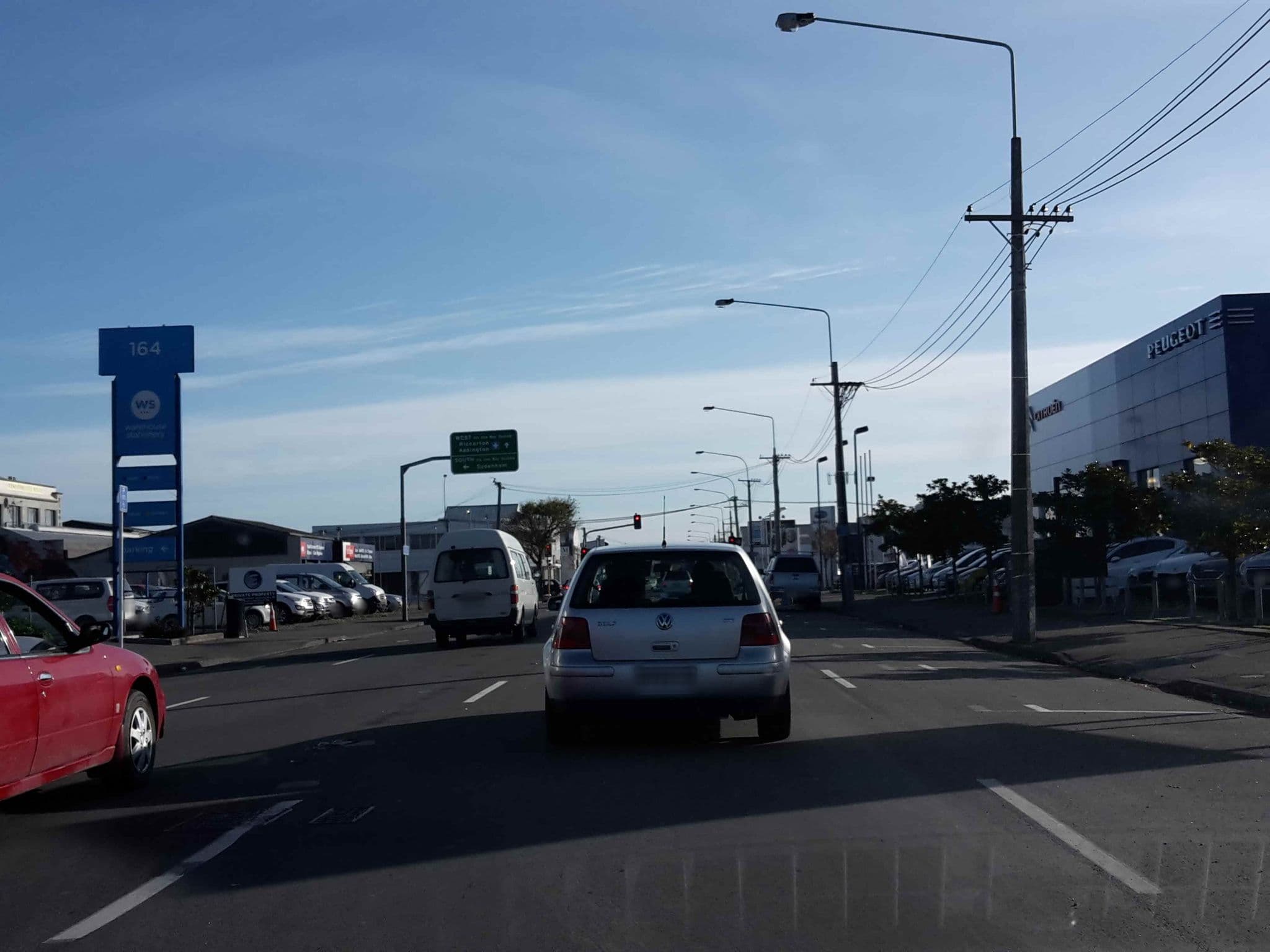 Street view near Hotel Comfort | Ground Floor, City Apartment, Christchurch — © hoodlum (CC BY-SA · Mapillary)