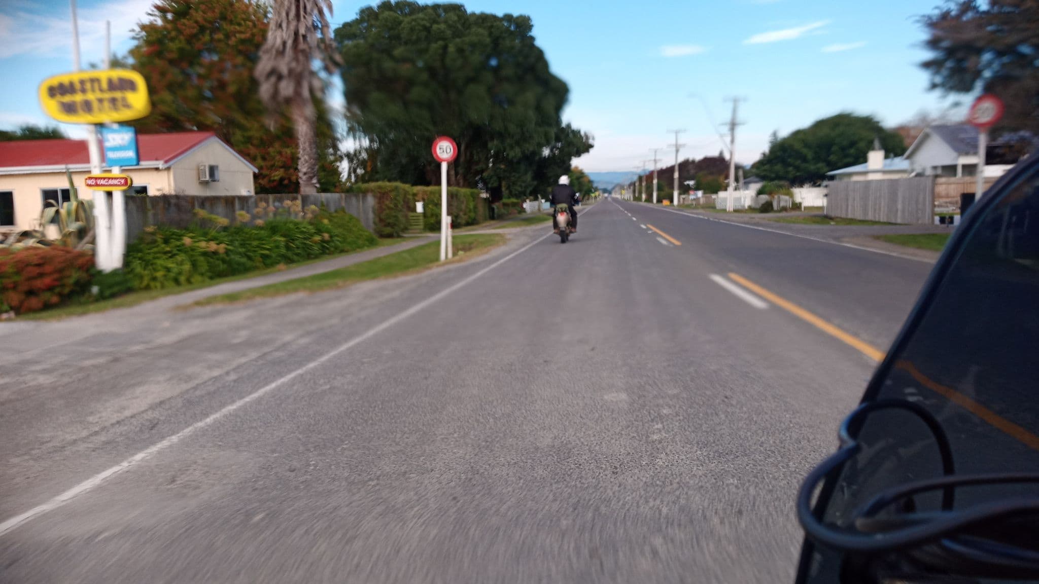 Street view near Coastland Motels, Te Hapara — © captaincol (CC BY-SA · Mapillary)