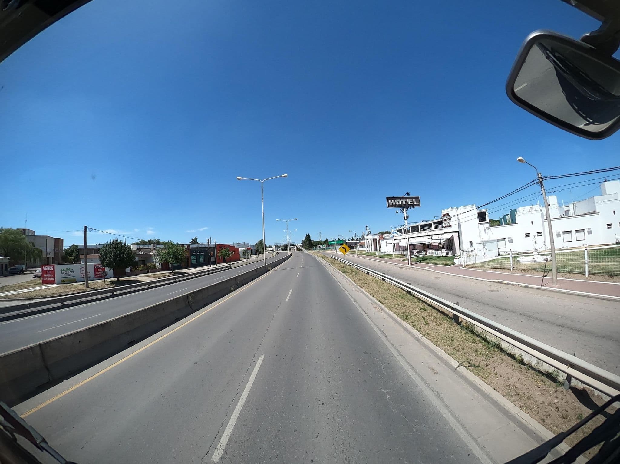 Street view near Hotel Lihuel Calel, Santa Rosa — © santamariense (CC BY-SA · Mapillary)