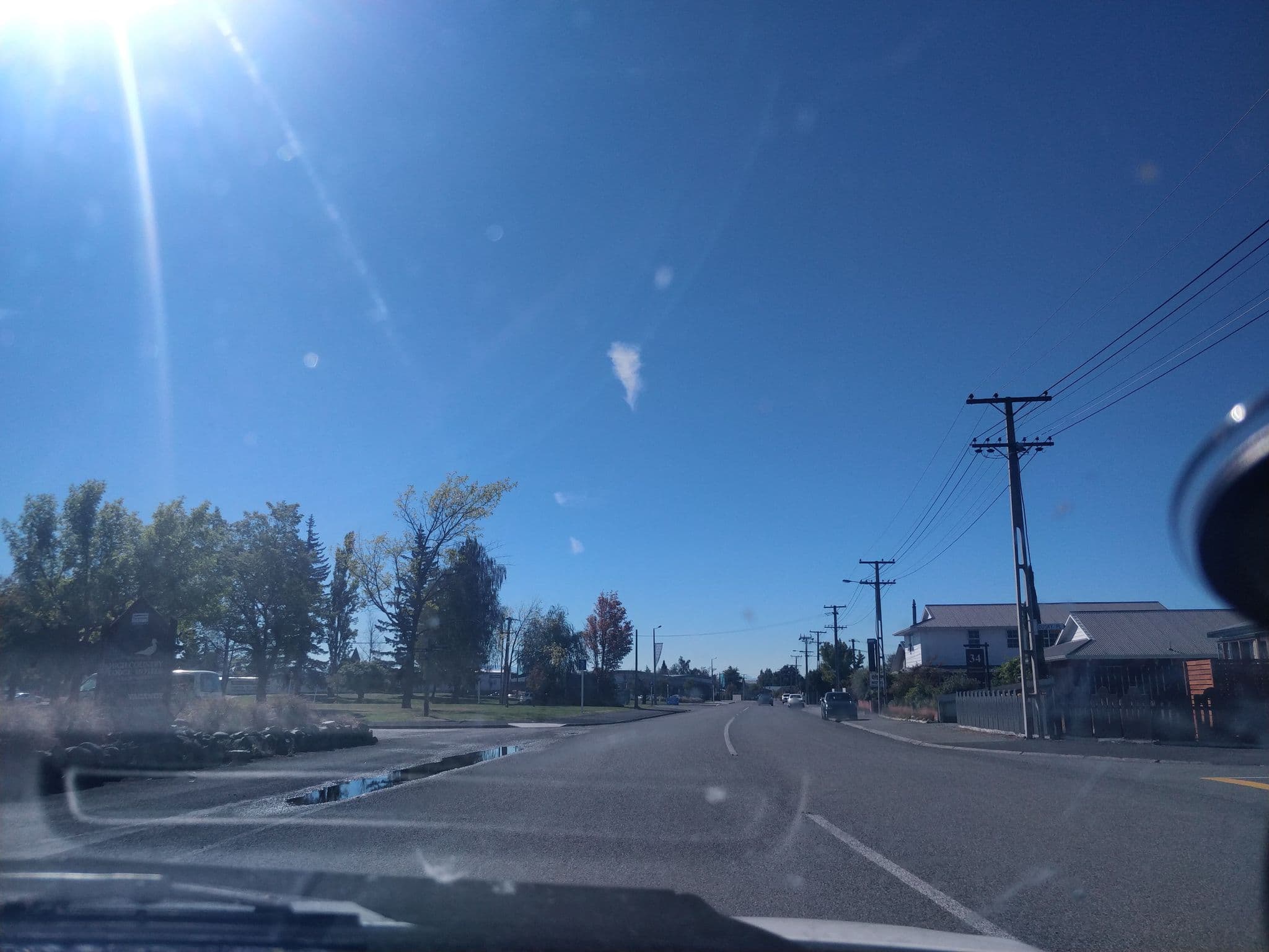 Street view near High Country Lodge and Backpackers, Twizel
