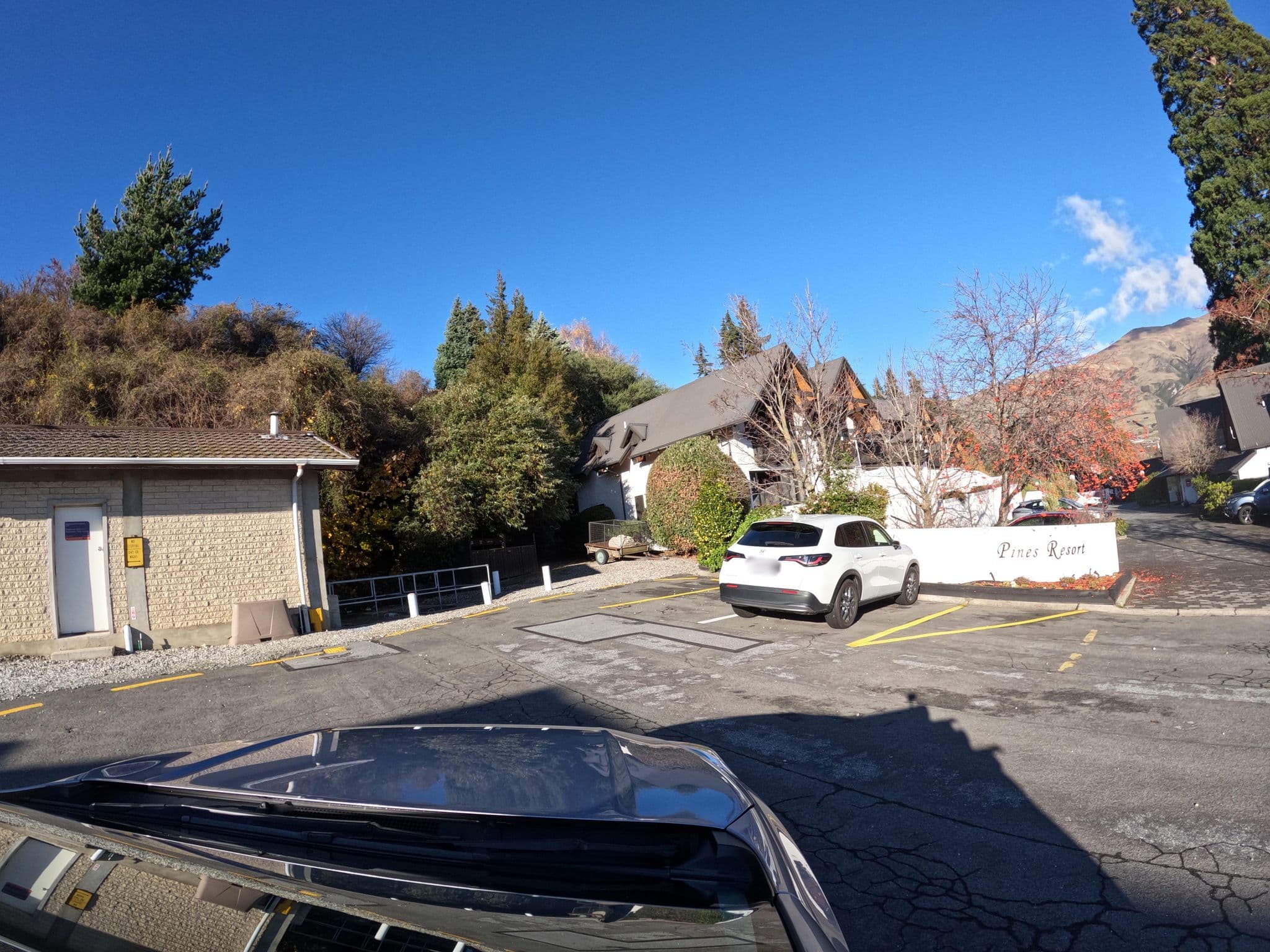 Street view near The Pines Resort, Wanaka — © skillsy (CC BY-SA · Mapillary)