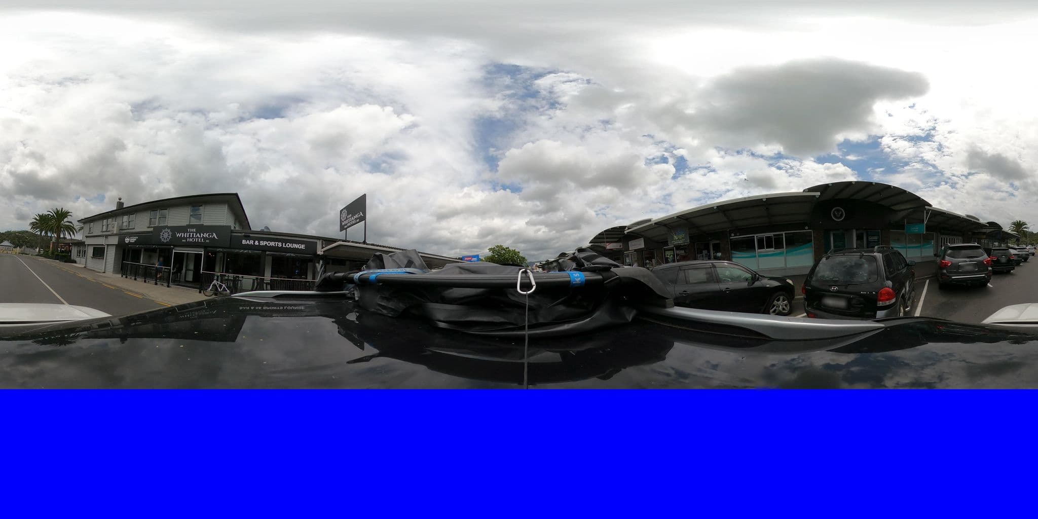 Street view near Whitianga Hotel, Whitianga — © ralley (CC BY-SA · Mapillary)