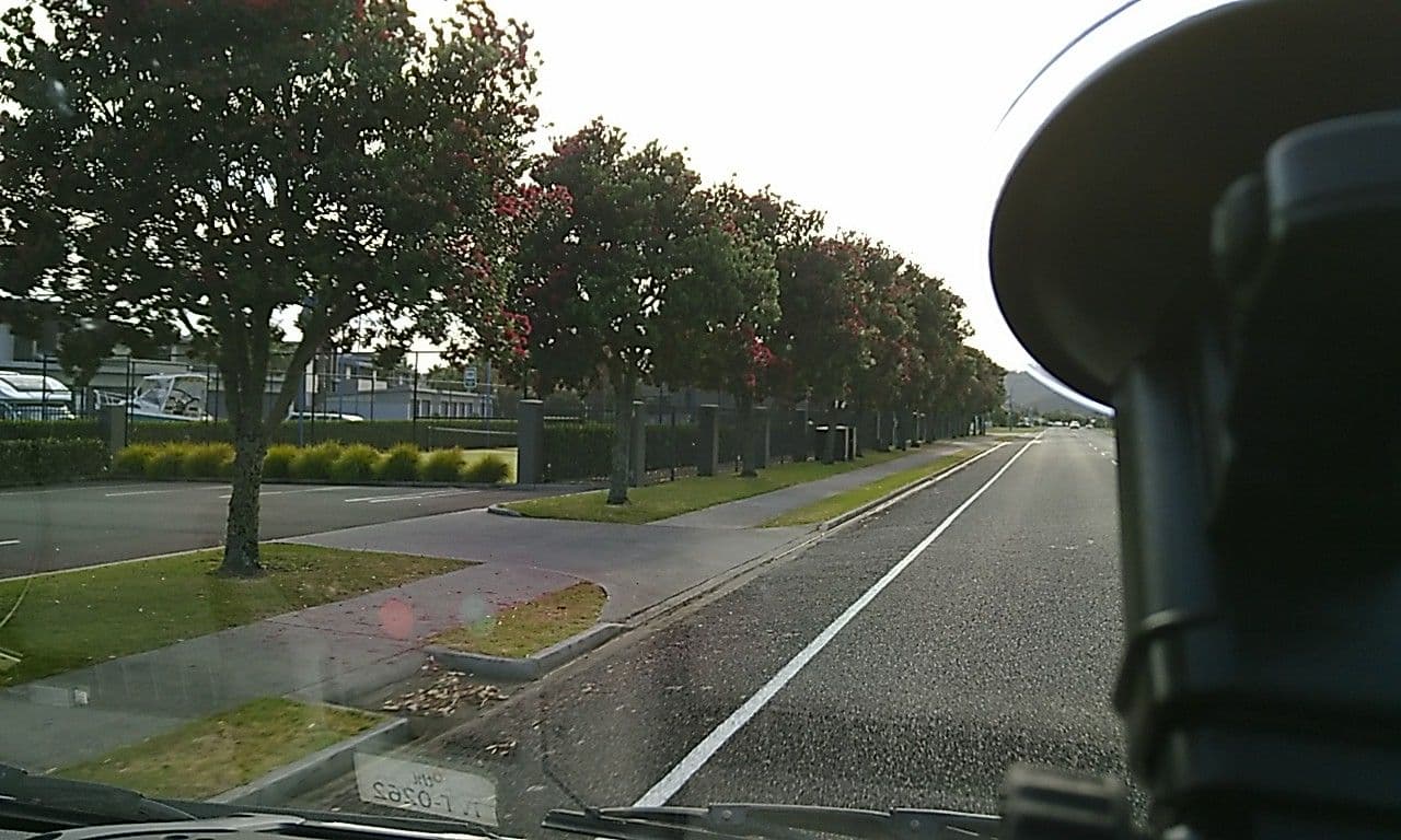 Street view near Sovereign Pier on the Waterways, Whitianga — © kibour (CC BY-SA · Mapillary)