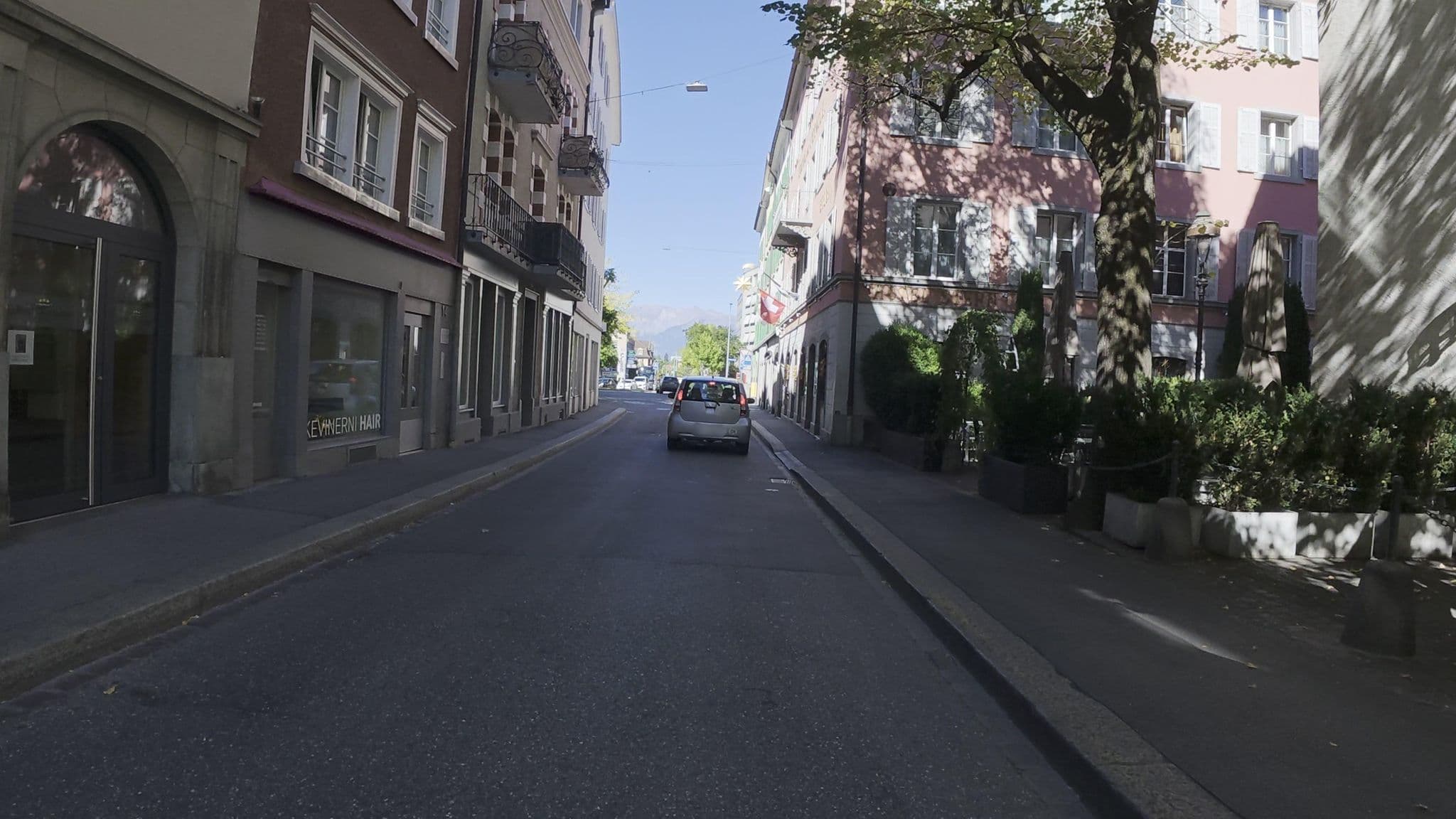 Street view near Hotel Drei Könige, Chur — © Guzzi_Franze (CC BY-SA · Mapillary)
