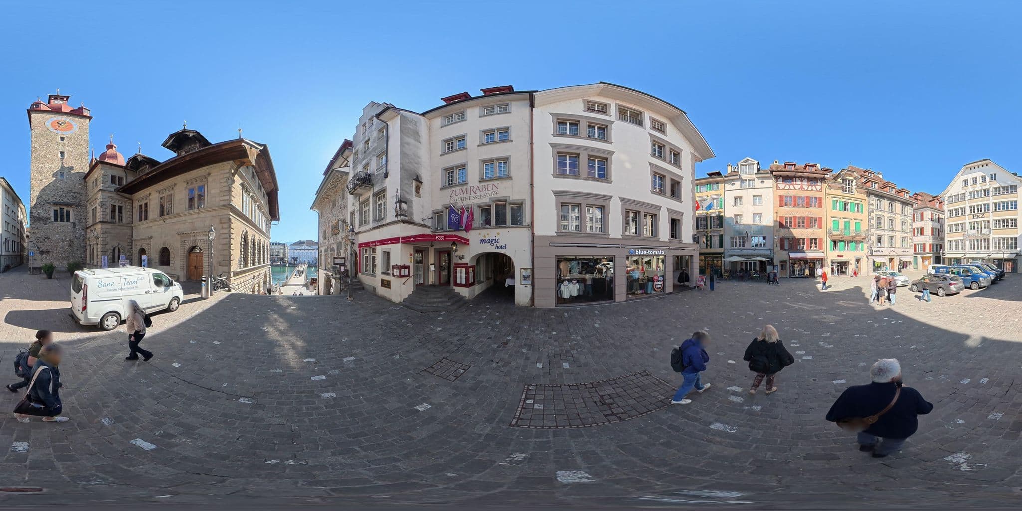Street view near Magic Hotel, Luzern — © osmplus_org (CC BY-SA · Mapillary)