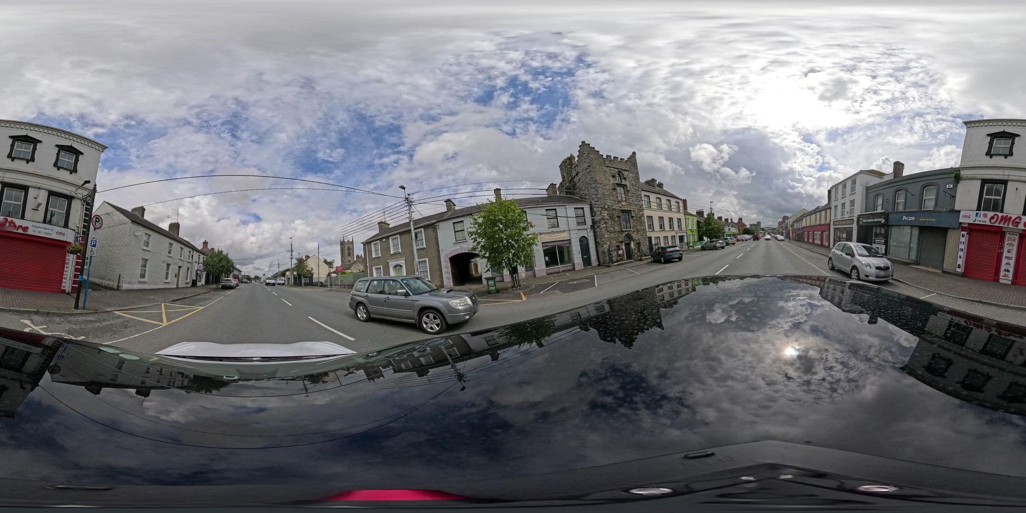 Street view near Hatch's Castle, Ardee — © yannakis (CC BY-SA · Mapillary)