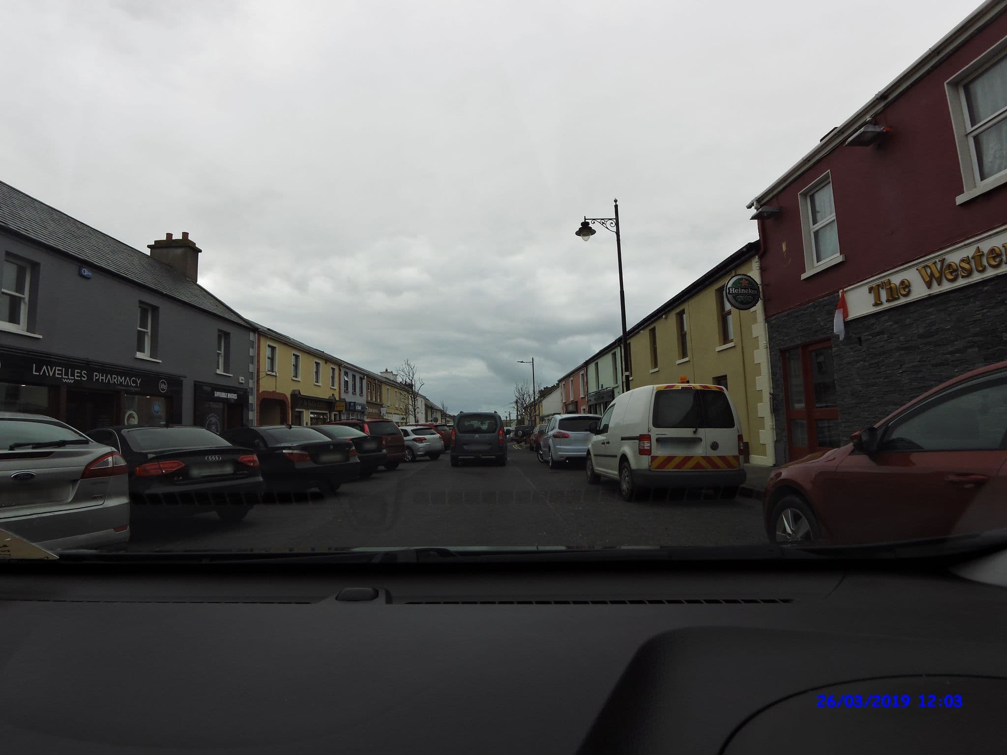 Street view near The Western Strands Bar, Restaurant & Guesthouse, Belmullet — © dacor (CC BY-SA · Mapillary)