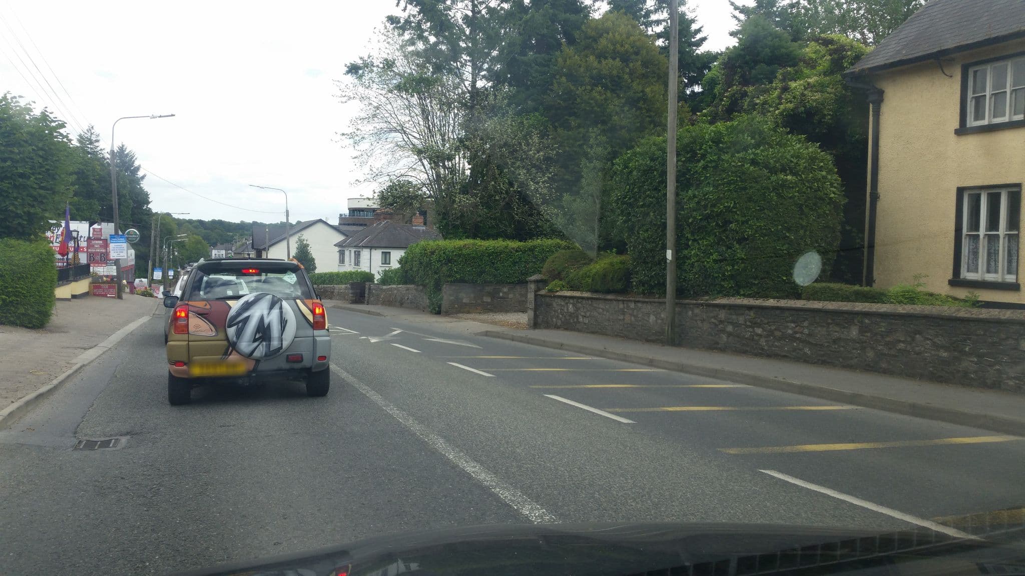 Street view near The Monkey Puzzle Accommodation, Bunclody — © debigc (CC BY-SA · Mapillary)