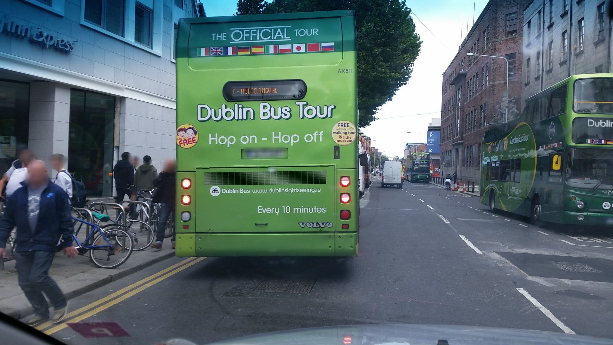 Street view near Holiday Inn Express Dublin City Centre by IHG, Fairview — © debigc (CC BY-SA · Mapillary)