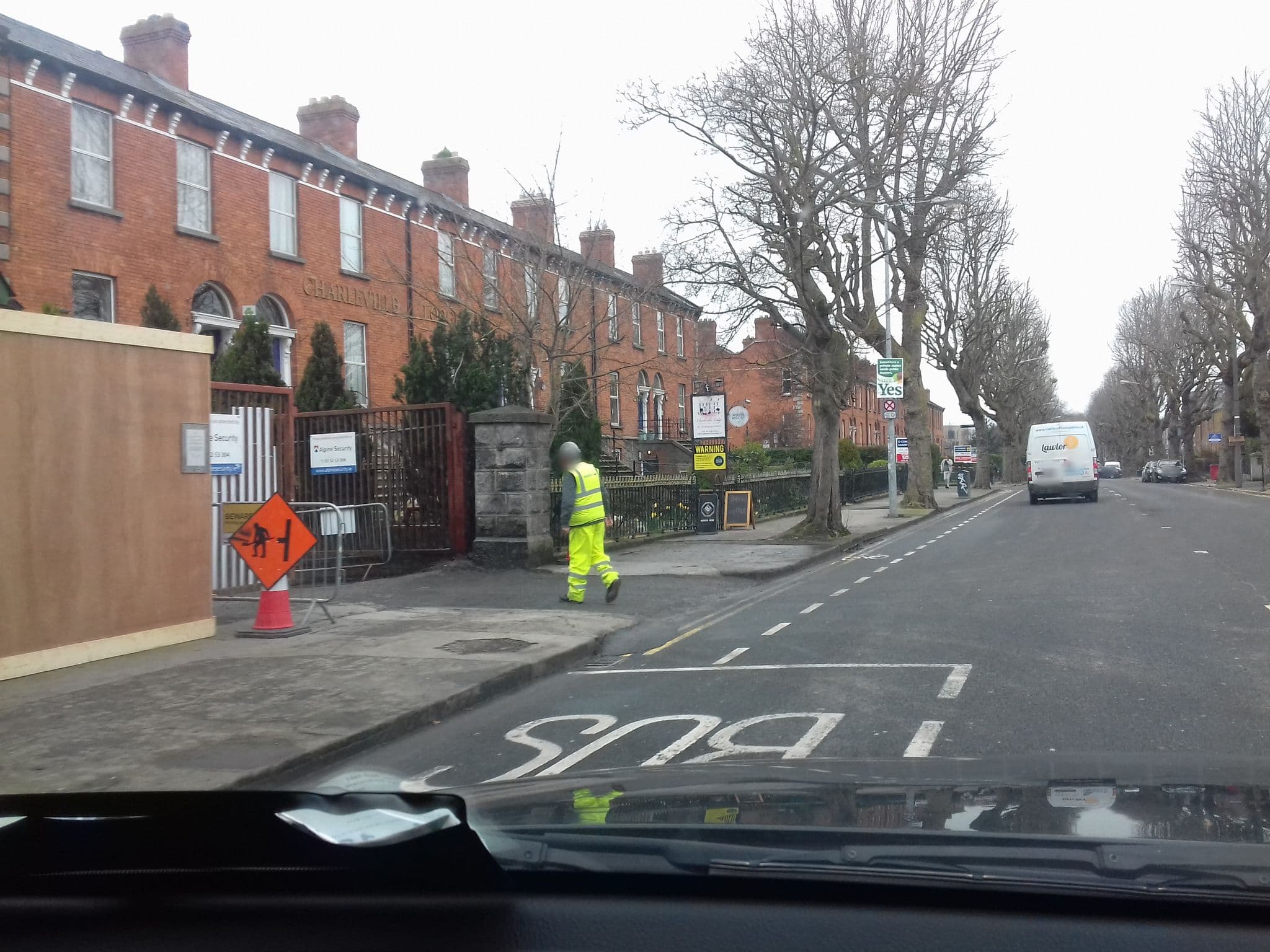 Street view near Yugo Highfield Park Summer Hotel, Cabra — © debigc (CC BY-SA · Mapillary)