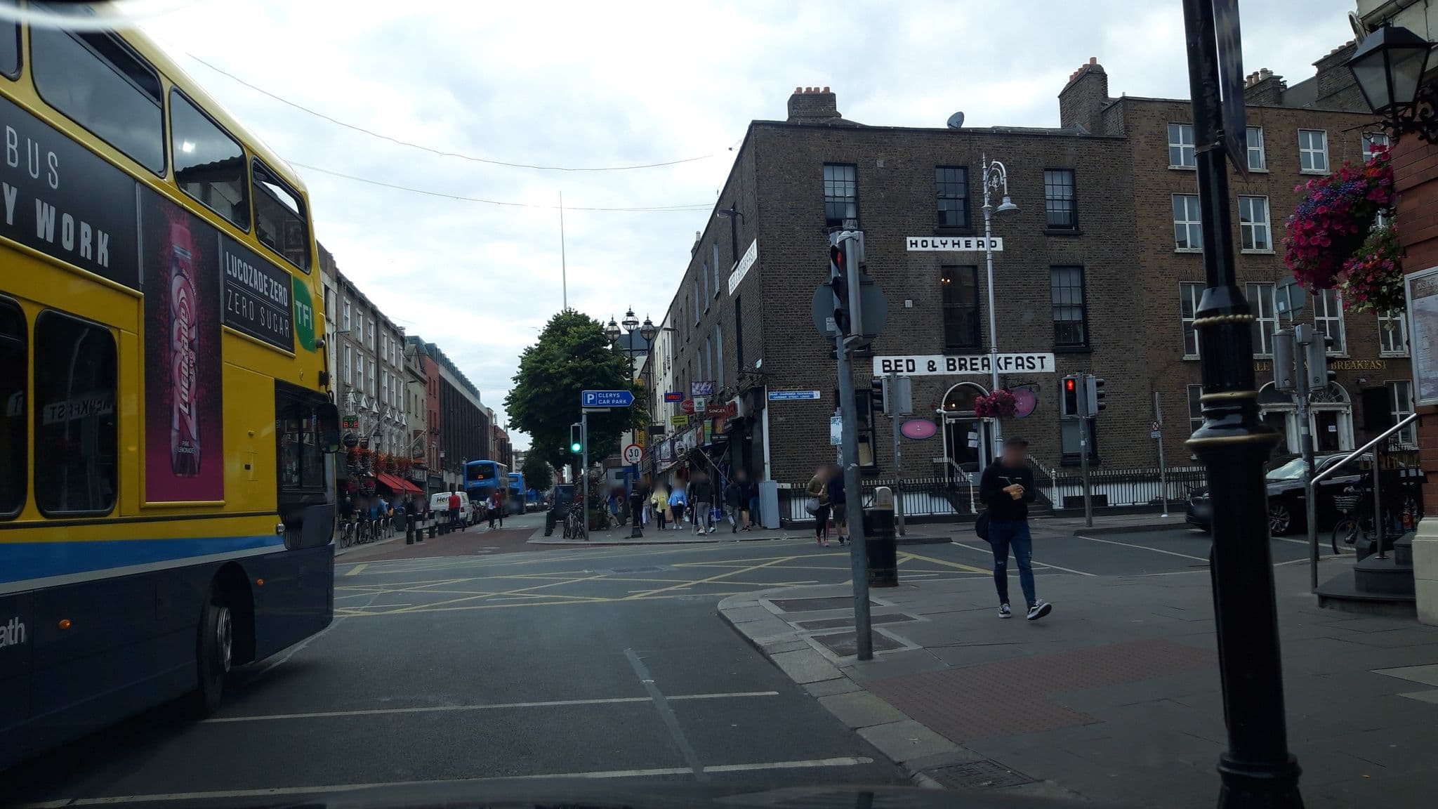 Street view near O'Sheas of Talbot Street, Fairview — © debigc (CC BY-SA · Mapillary)