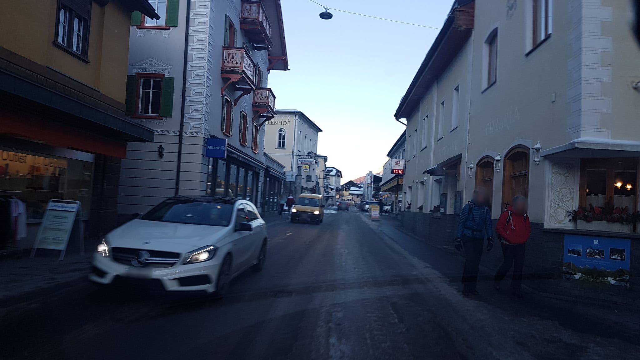 Street view near Astras, Scuol